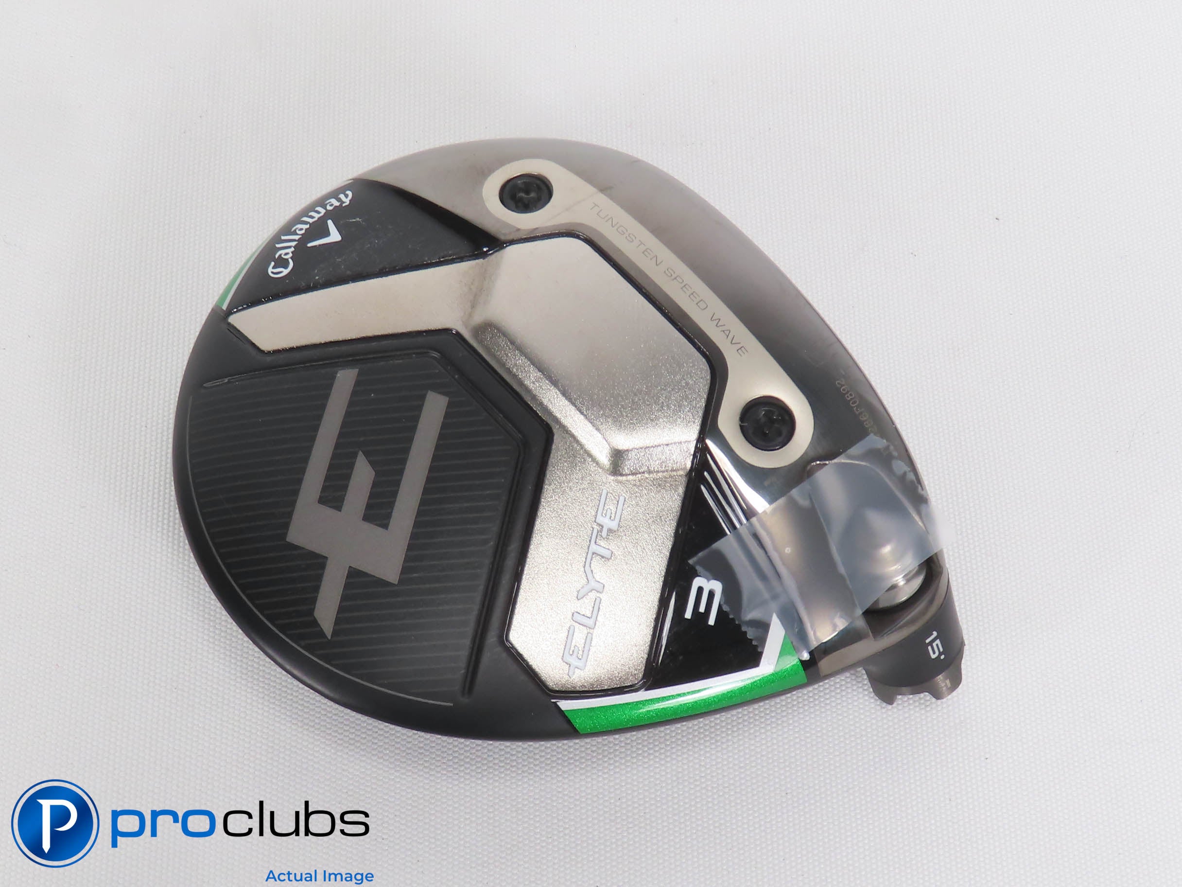 Excellent! Callaway ELYTE 15* 3 Wood - Head Only - R/H - 470941