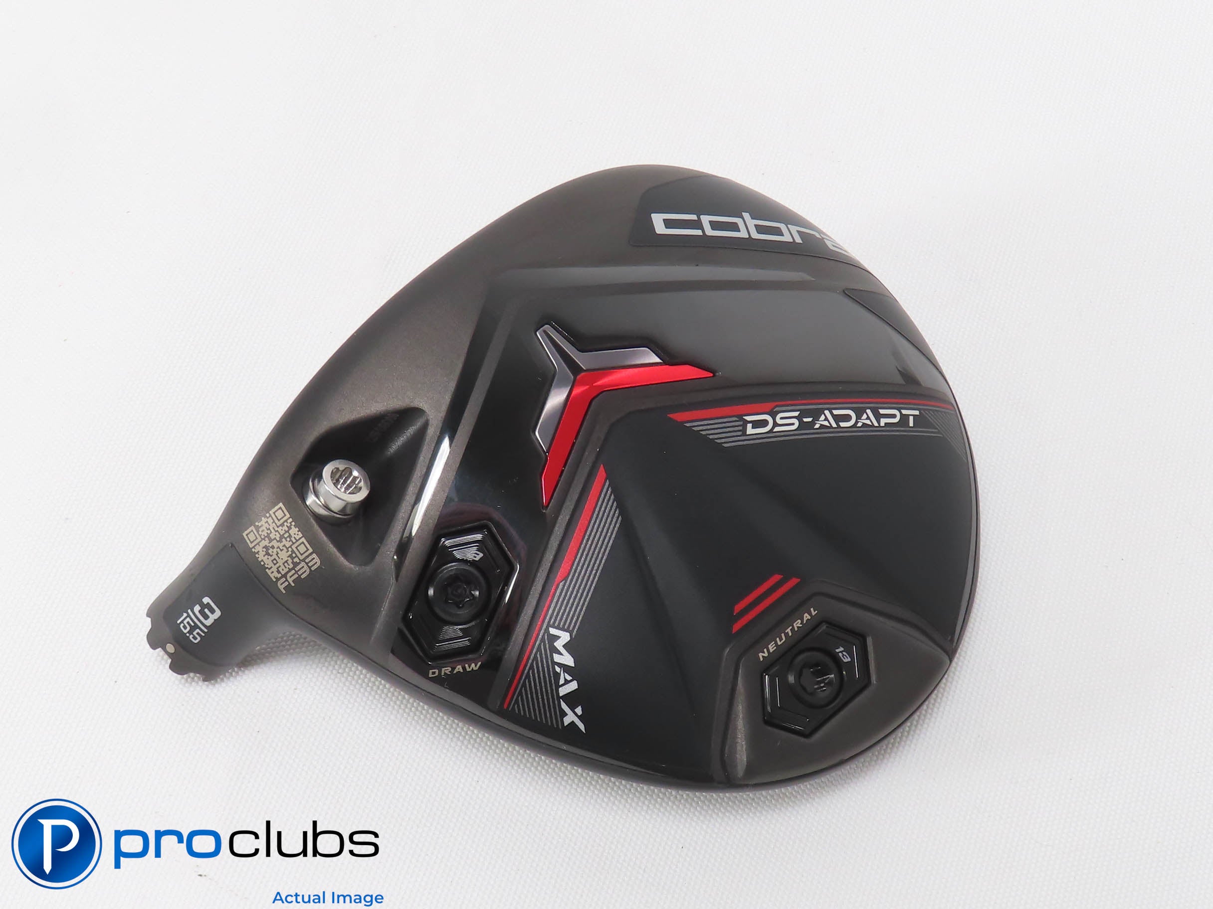 Left Handed Cobra DS-Adapt MAX 15.5* 3 Wood - Head Only - L/H - 470991