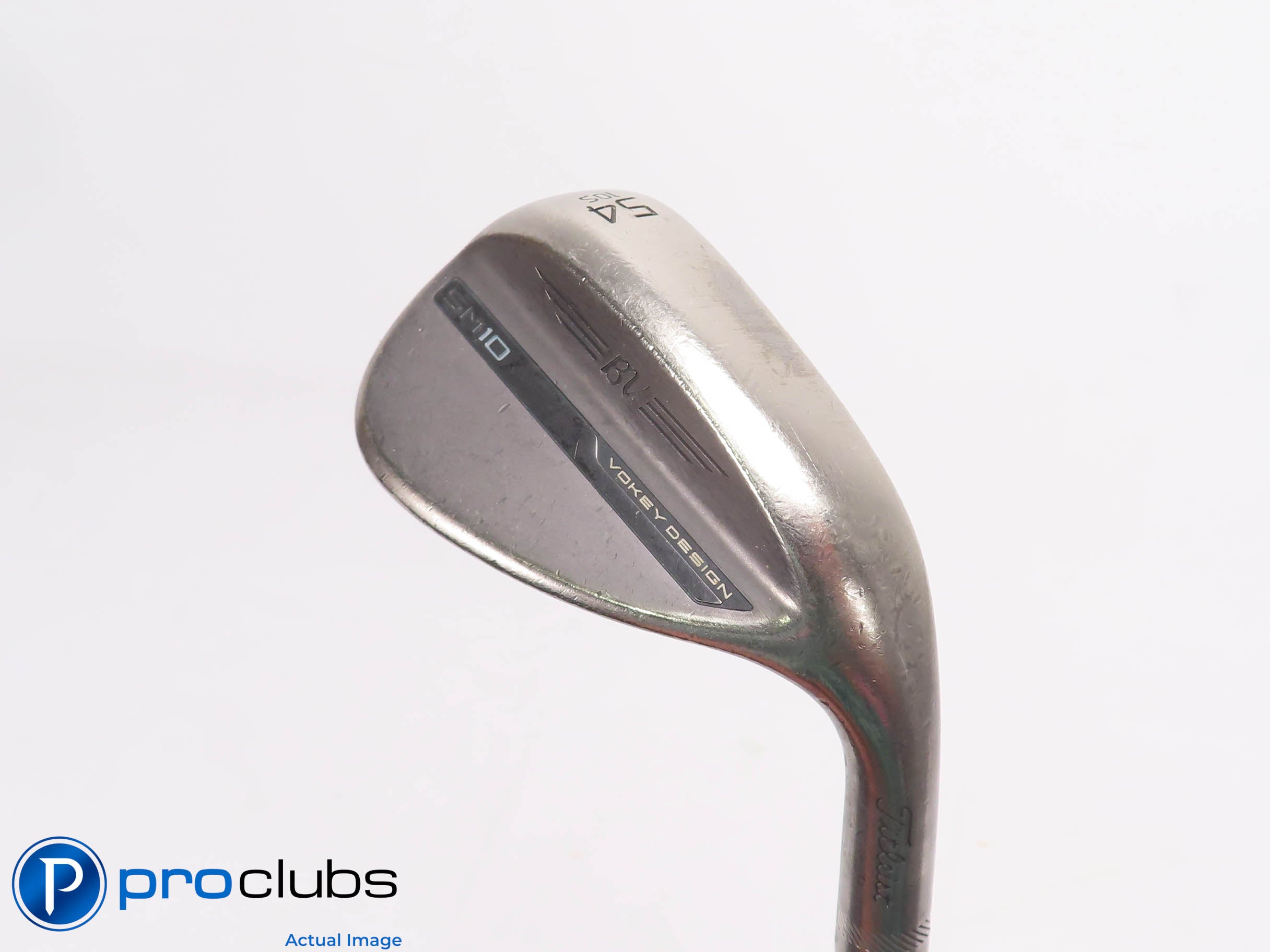 Titleist Vokey SM10 Nickel 54*(10*) WEDGE S-Grind - AMT Regular Flex Steel 471169