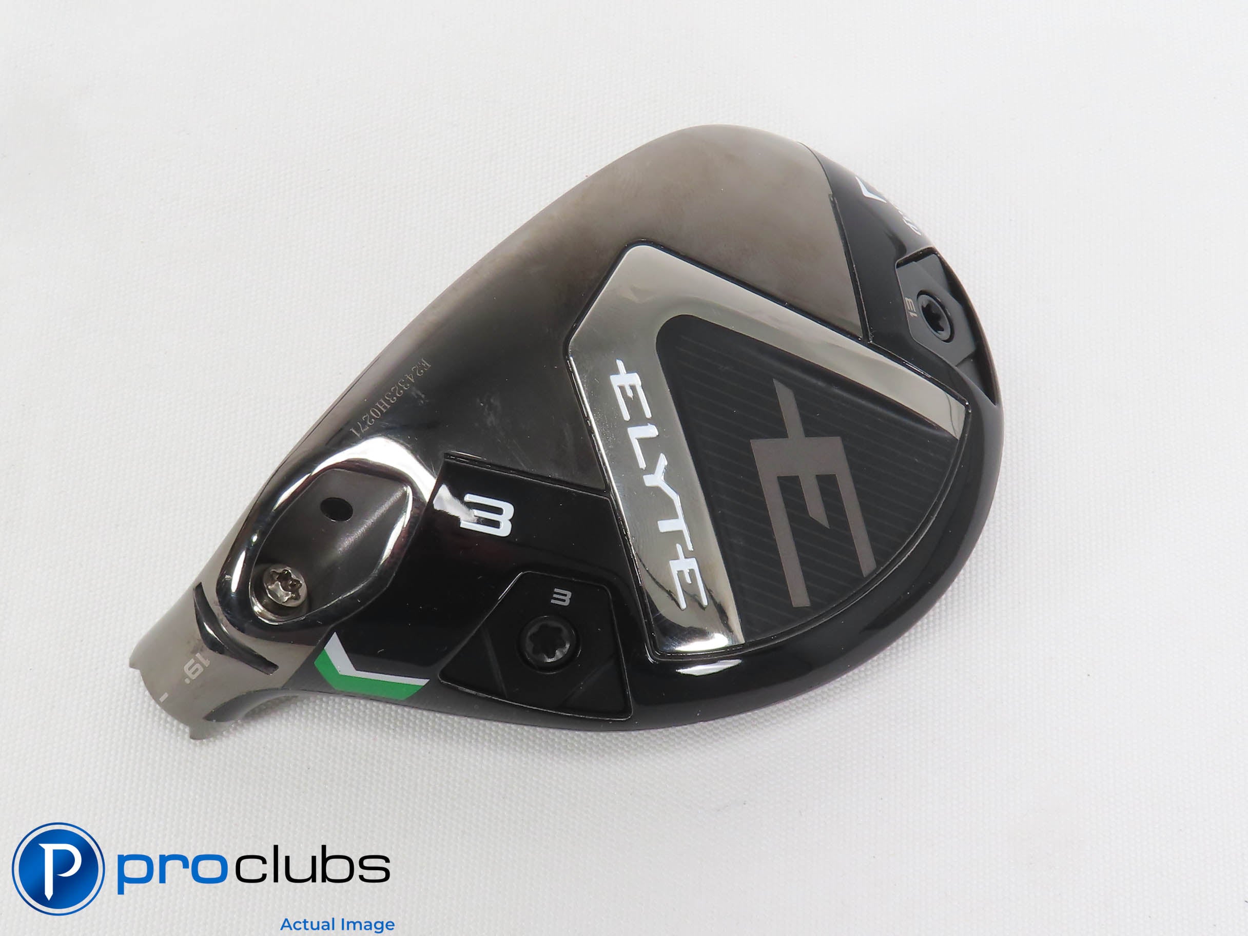 Excellent! Left Handed Callaway ELYTE 19* 3 Hybrid - Head Only - L/H - 471220