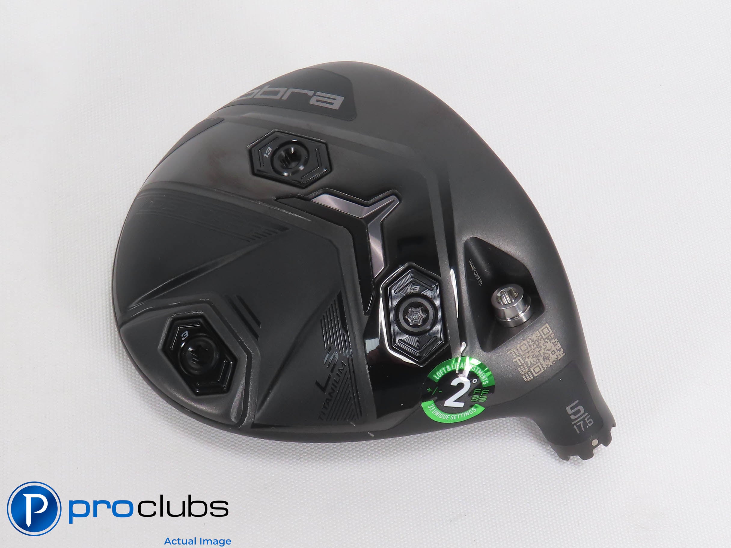 Mint! Cobra DS-Adapt LS 17.5* 5 Wood - Head Only - R/H - 471429