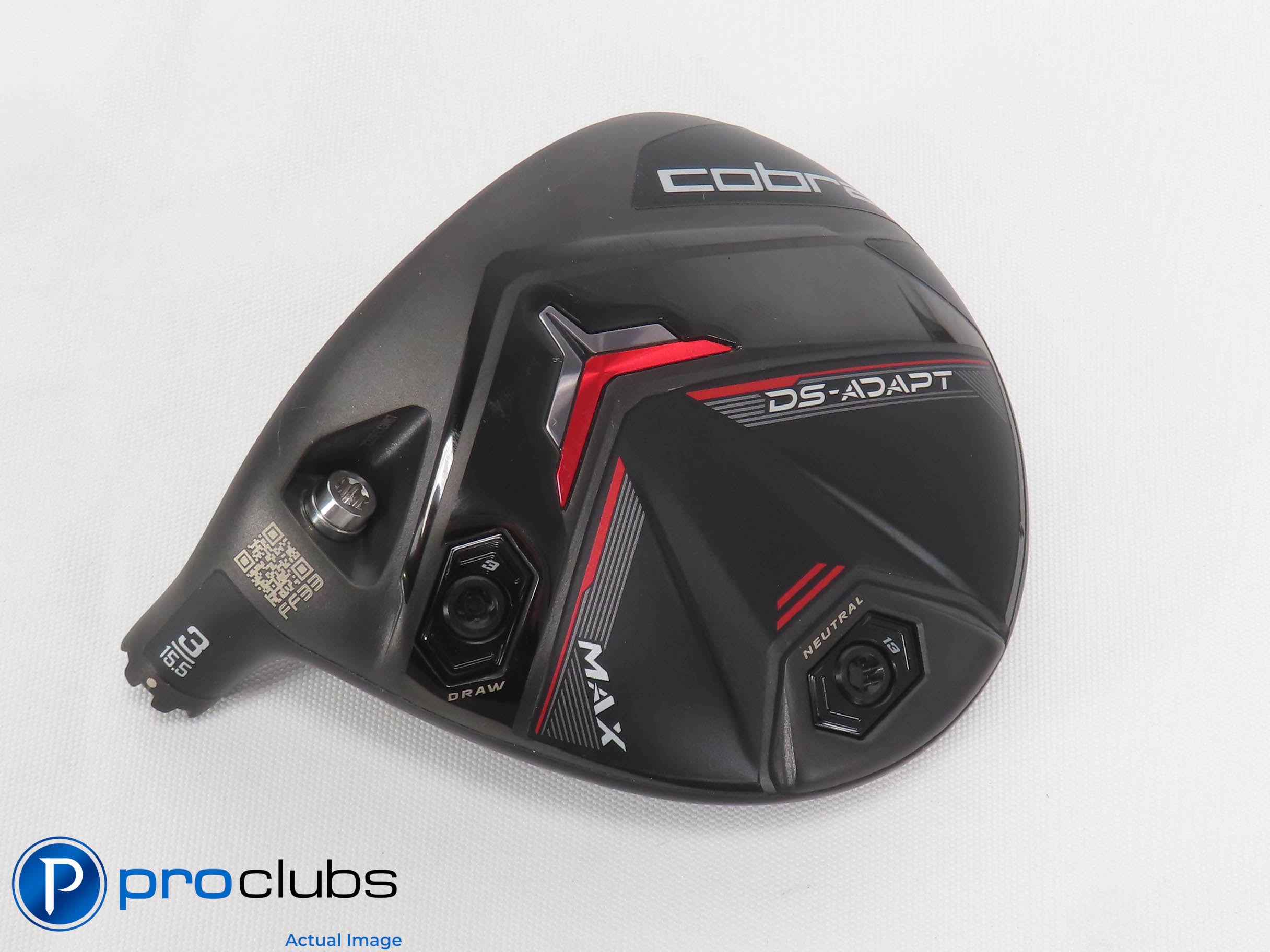 Left Handed Cobra DS-Adapt MAX 15.5* 3 Wood - Head Only - L/H - 471295