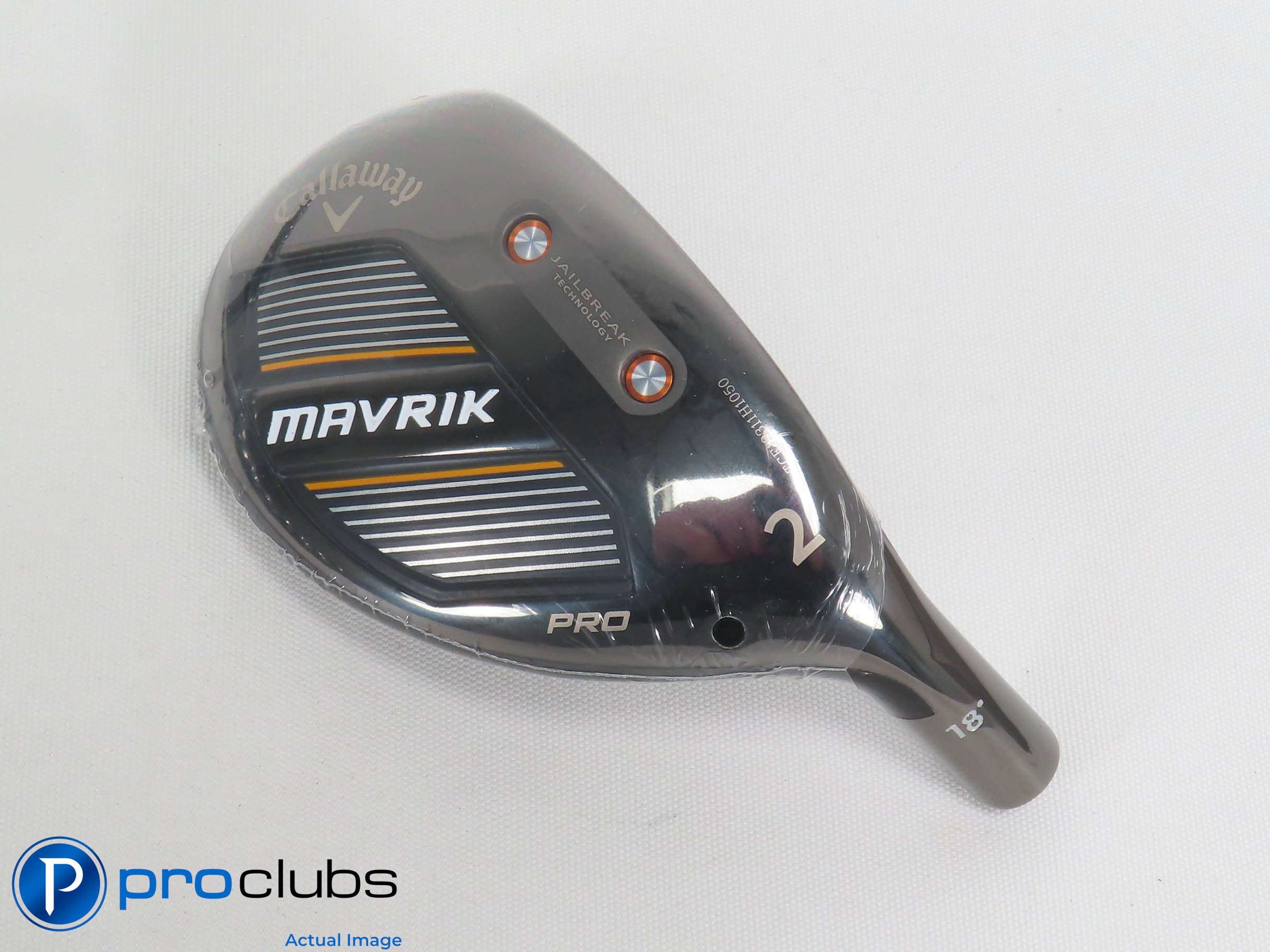 New! Tour Issue Callaway MAVRIK Pro 18* 2 Hybrid - Head Only - 471588