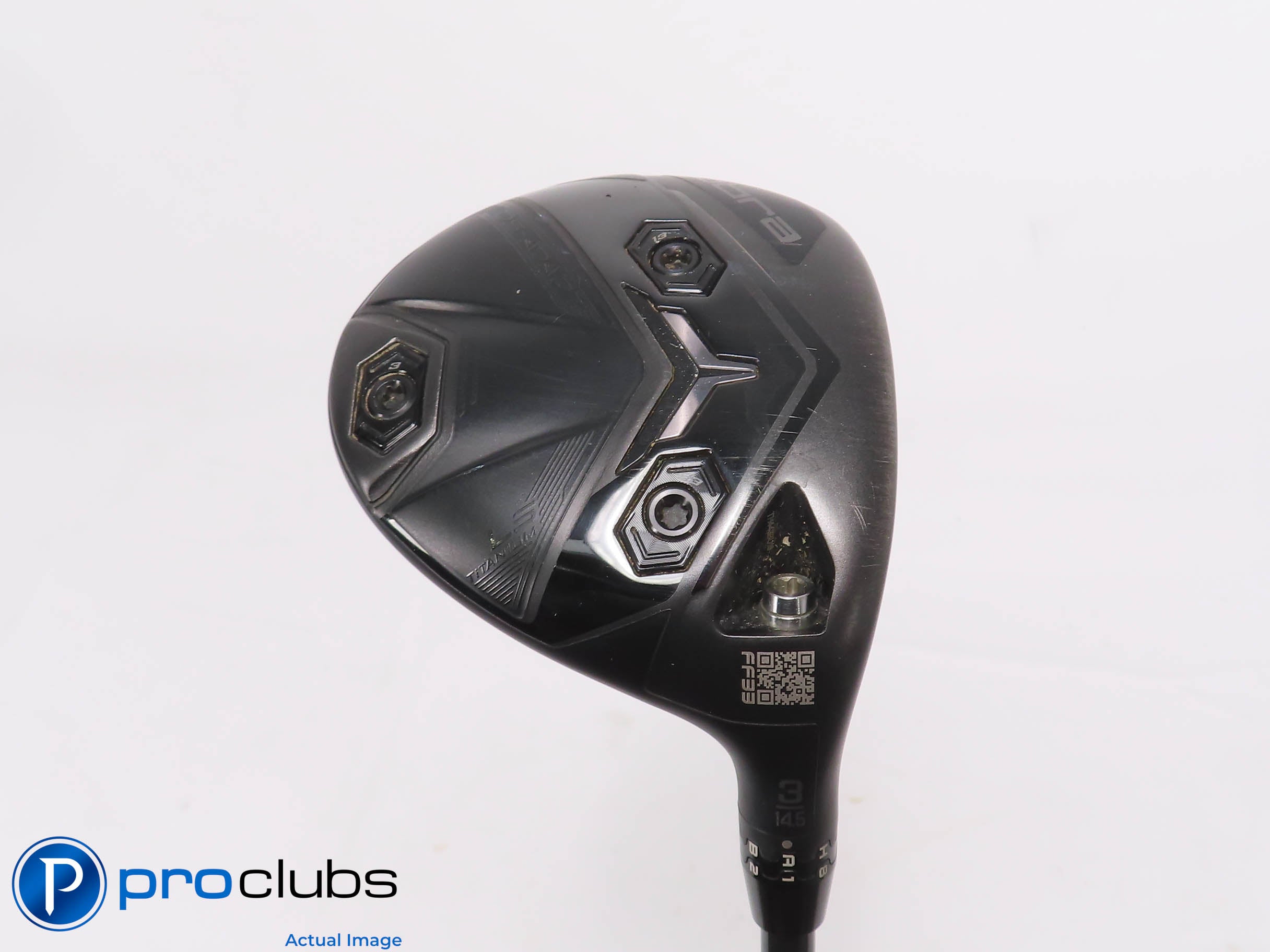 Nice Cobra DS-ADAPT LS Titanium 14.5* 3 WOOD Denali Black 70g 6.5 X-Flex 471329