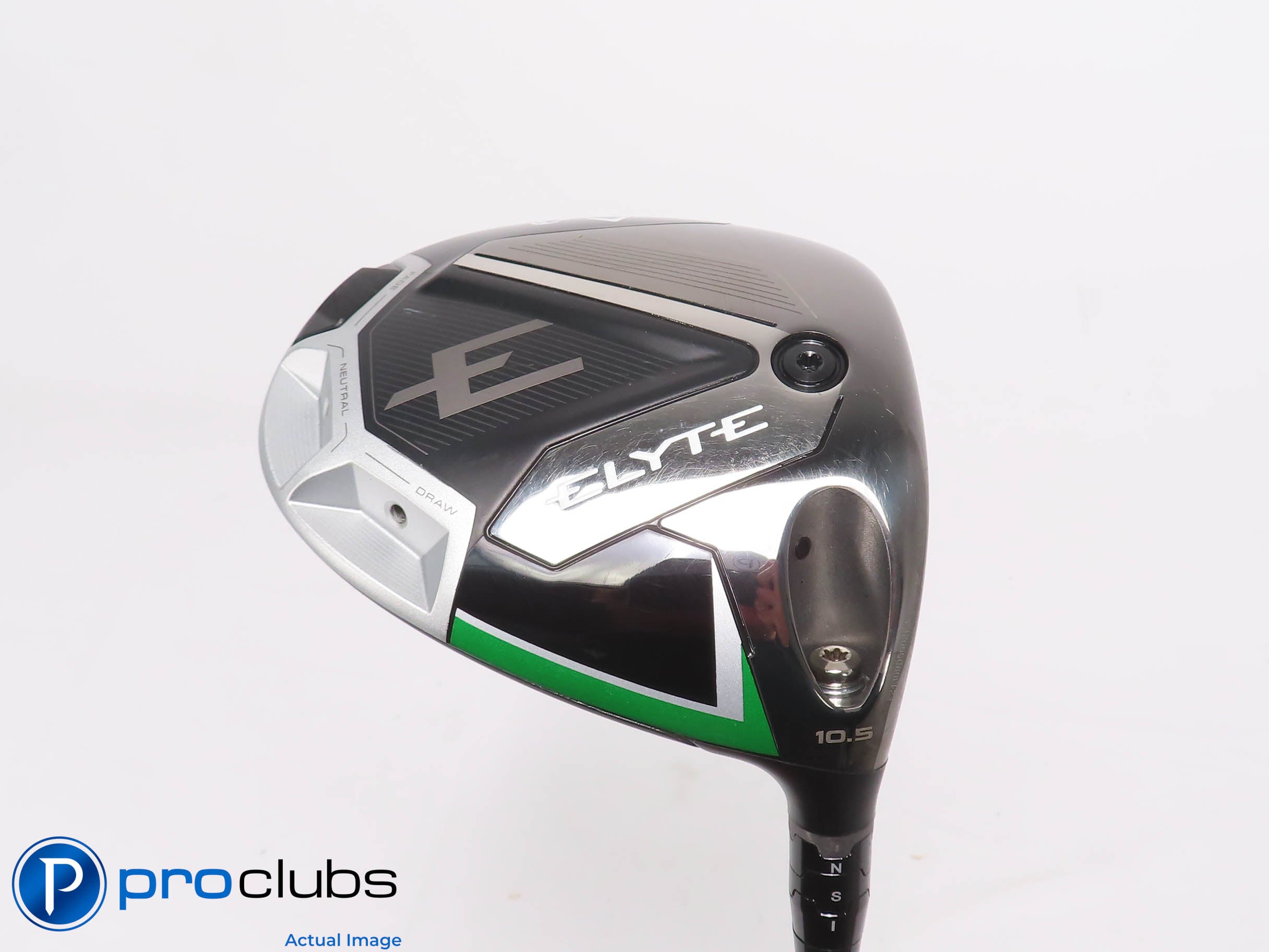 Tour Issue Callaway ELYTE 10.5* DRIVER - Denali Black 60g 6.5 X-Flex 471356