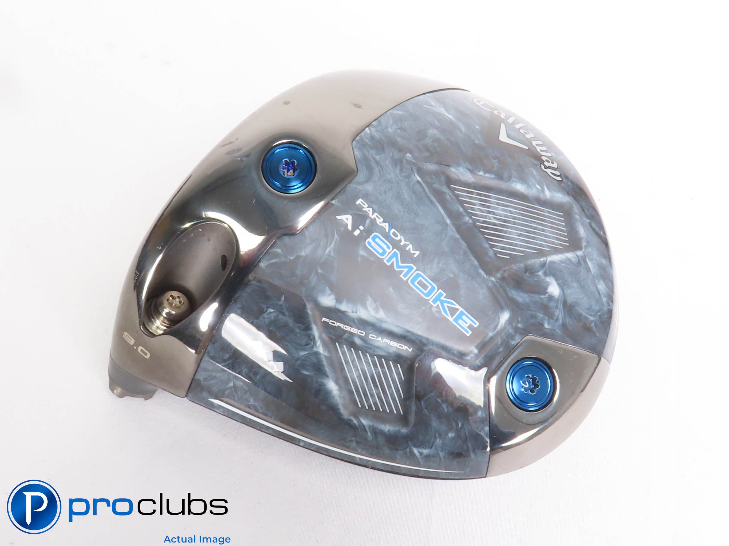 Left Hand Callaway Paradym Ai Smoke Triple Diamond 9* Driver - Head Only #428169