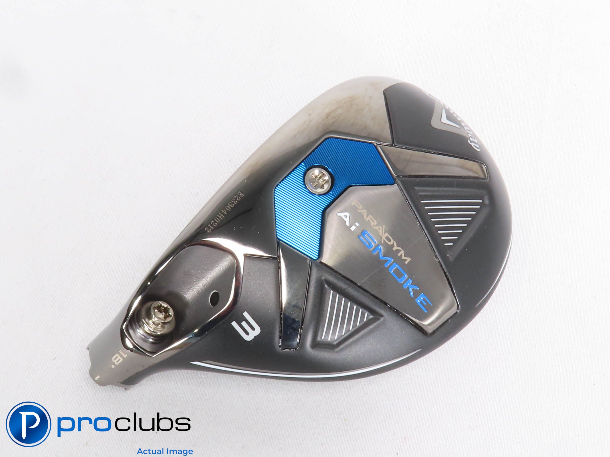 Left Handed Callaway PARADYM Ai Smoke 18* 3 Hybrid - Head Only - L/H - 429131