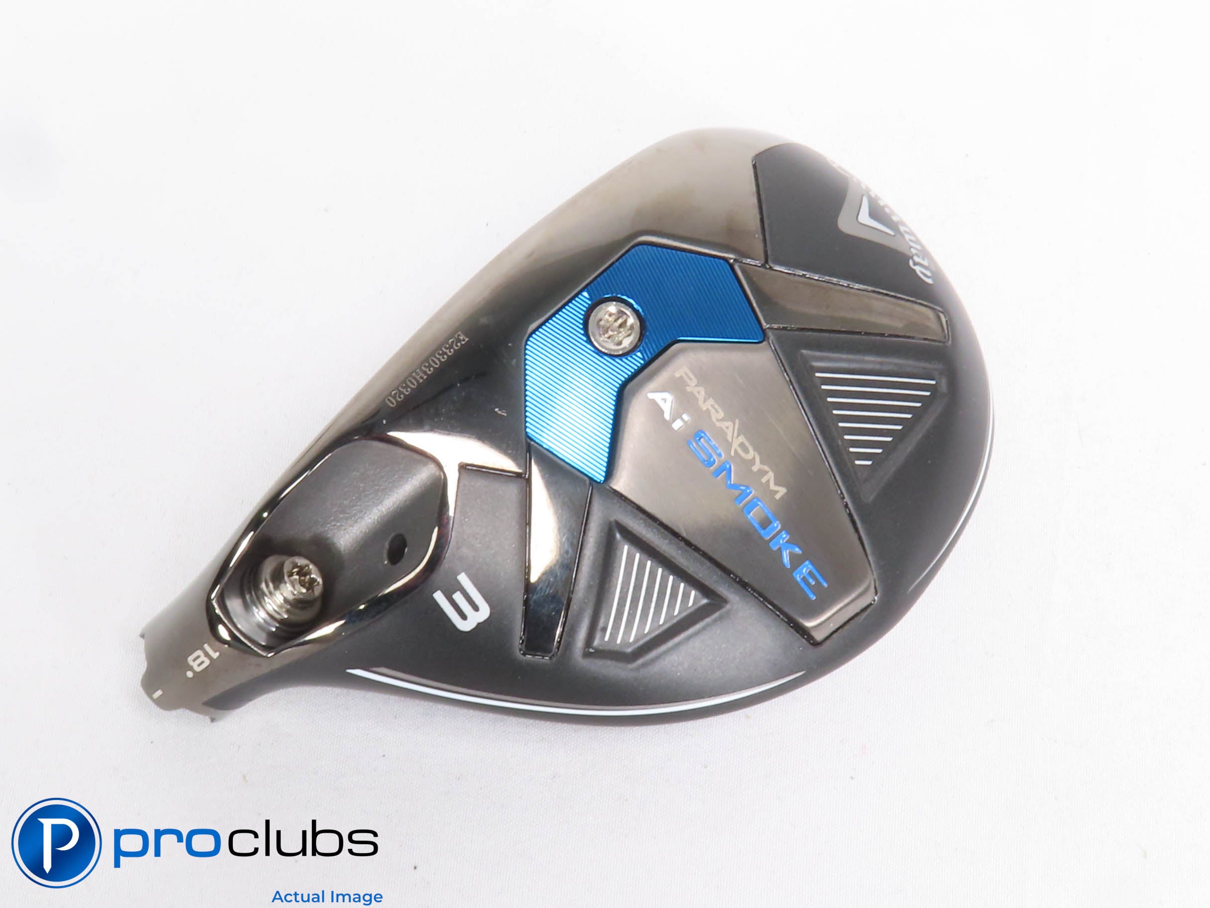 Left Handed Callaway PARADYM Ai Smoke 18* 3 Hybrid - Head Only - L/H - 429121