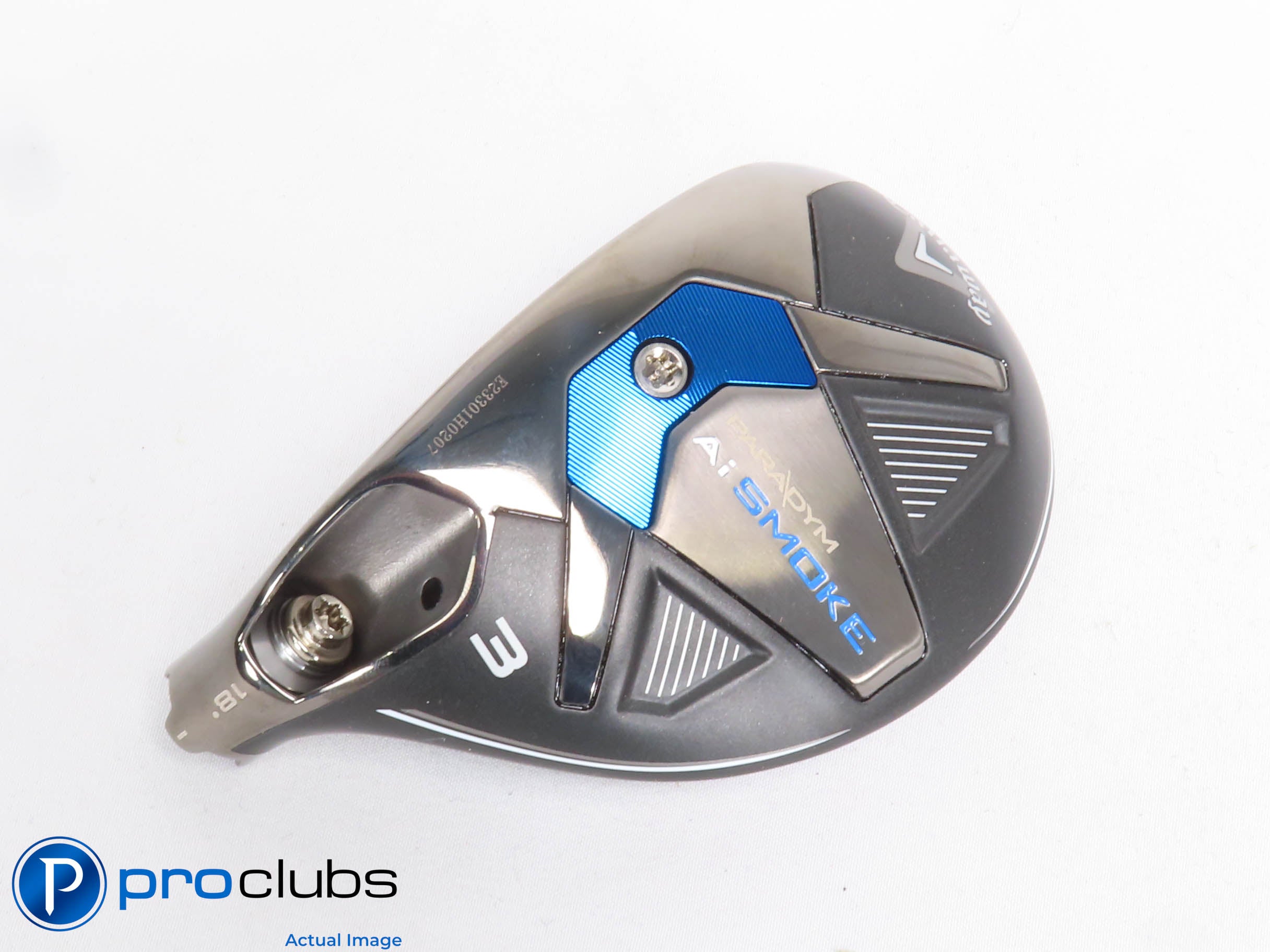 Left Handed Callaway PARADYM Ai Smoke 18* 3 Hybrid - Head Only - L/H - 429145