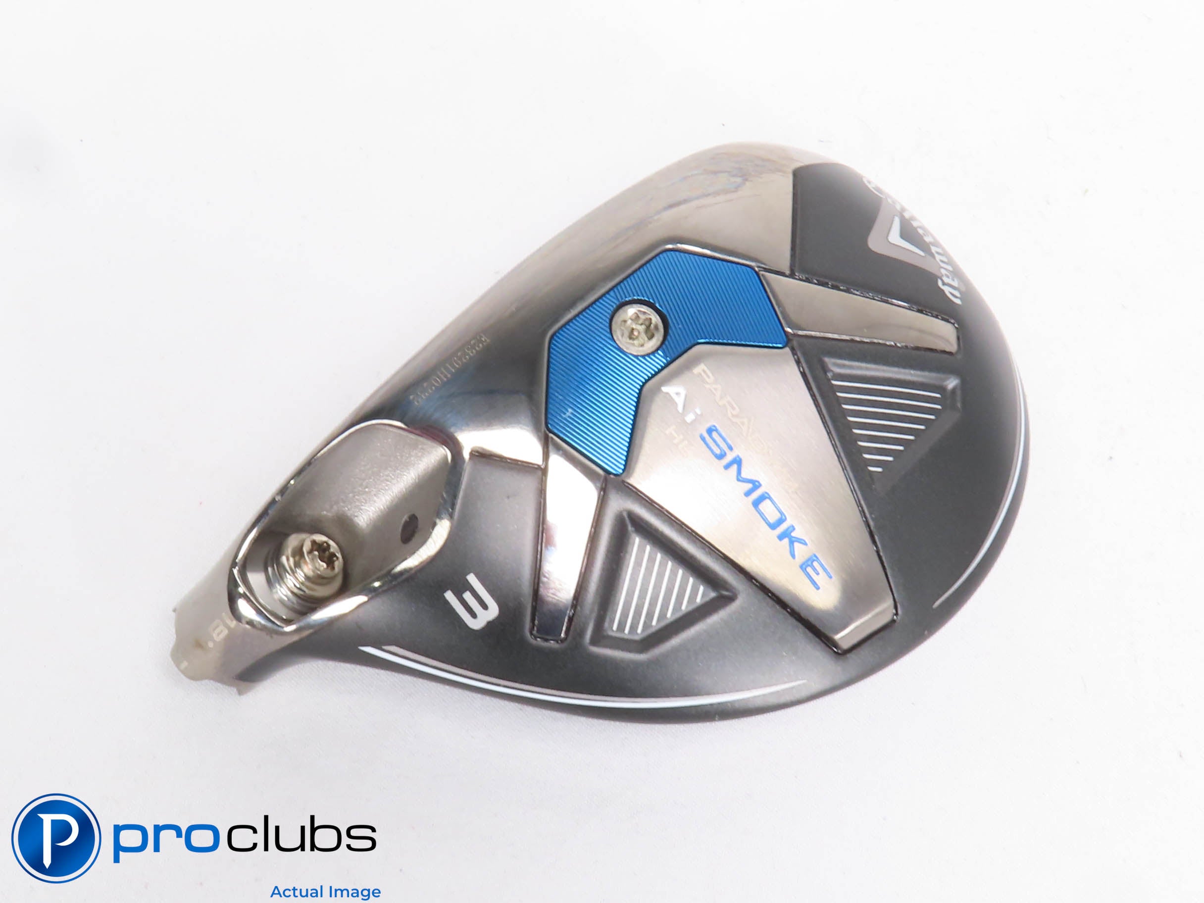 Left Handed Callaway PARADYM Ai Smoke HL 18* 3 Hybrid - Head Only - L/H - 429140