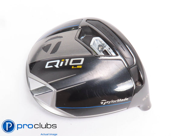Nice! Tour Issue TaylorMade Qi10 LS 8* Driver w/ + Stamp - Head Only -