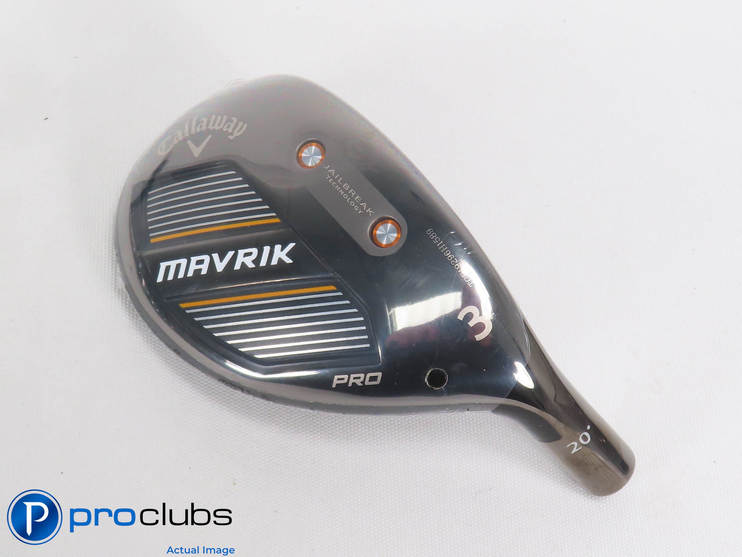 New! Tour Issue Callaway MAVRIK Pro 20* 3 Hybrid - Head Only - 471609