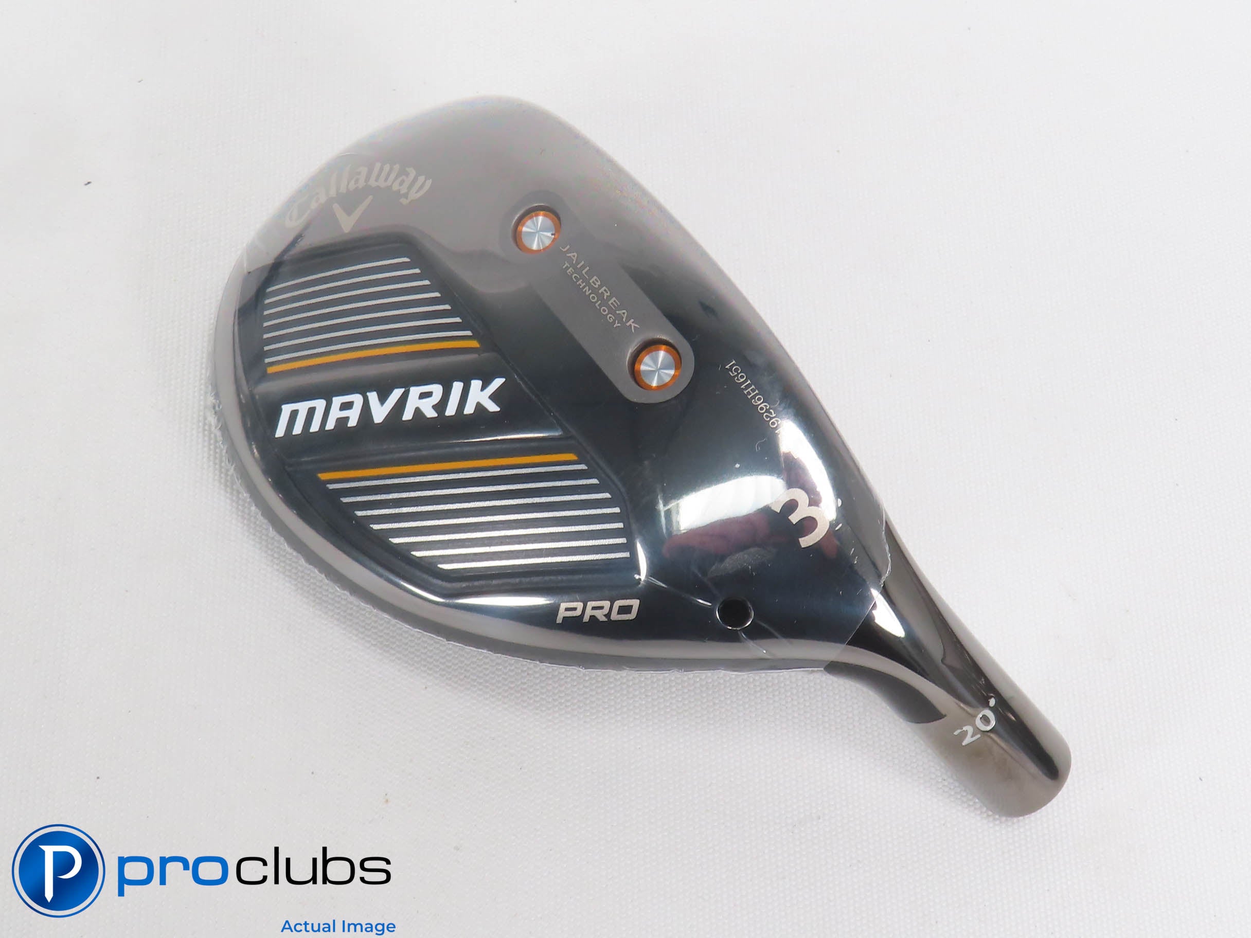 New! Tour Issue Callaway MAVRIK Pro 20* 3 Hybrid - Head Only - 471604