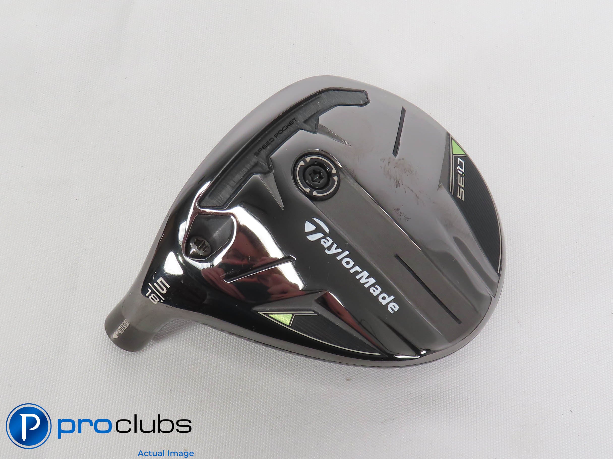 Nice Left Handed TaylorMade Qi35 18* 5 Wood HEAD ONLY 471529