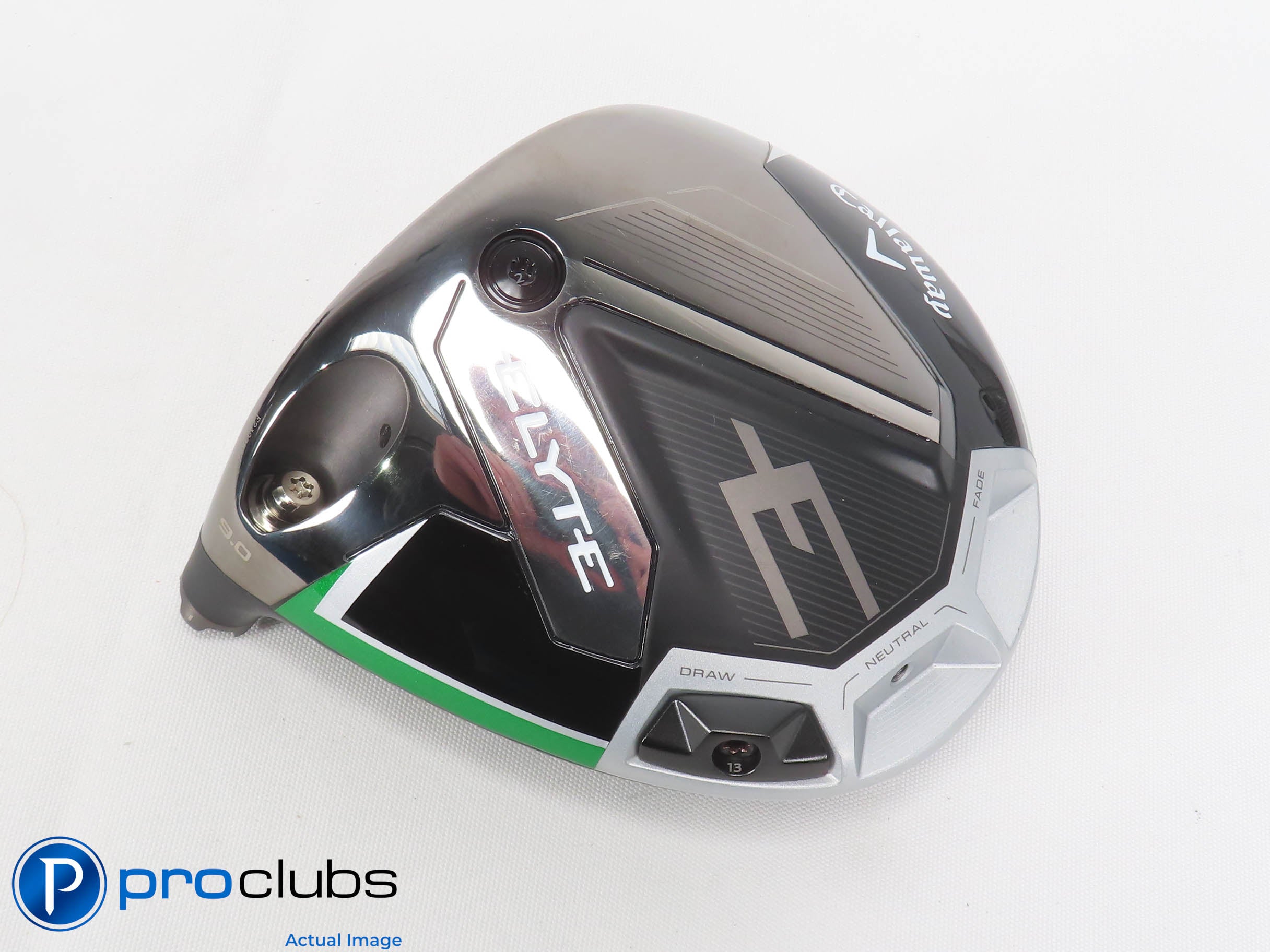 Nice Left Handed Callaway Elyte 9* Driver HEAD ONLY 471791