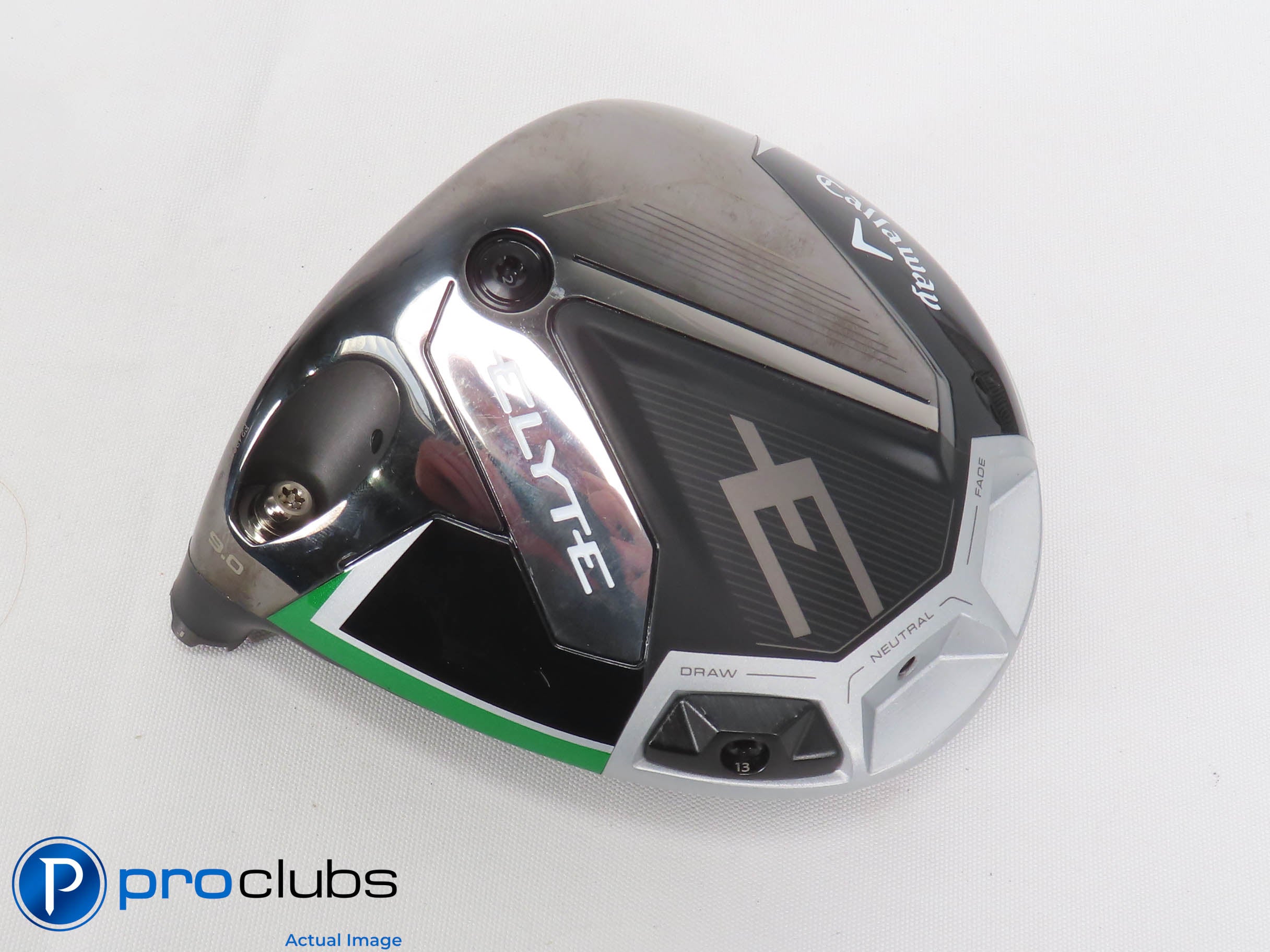 Nice Left Handed Callaway Elyte 9* Driver HEAD ONLY 471795