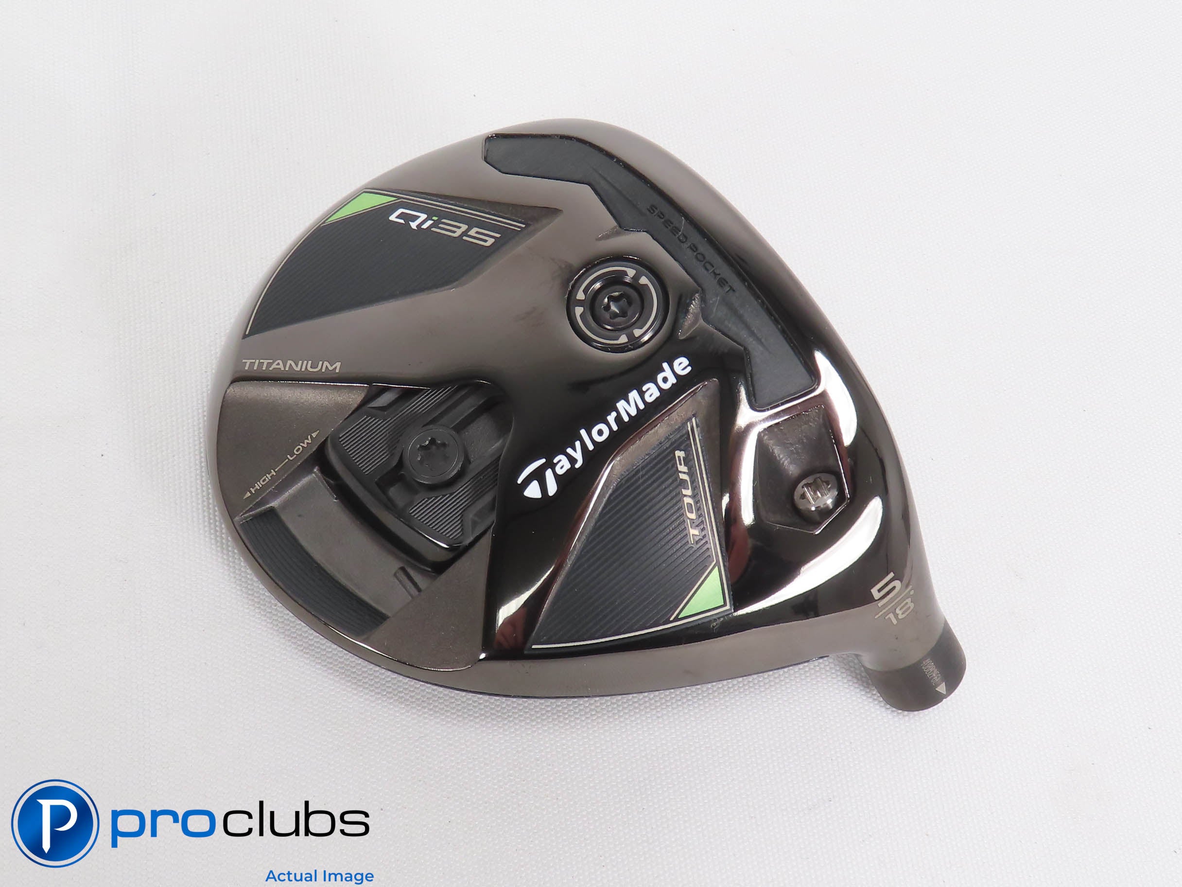 Nice TaylorMade Qi35 Tour 18* 5 Wood HEAD ONLY 471824