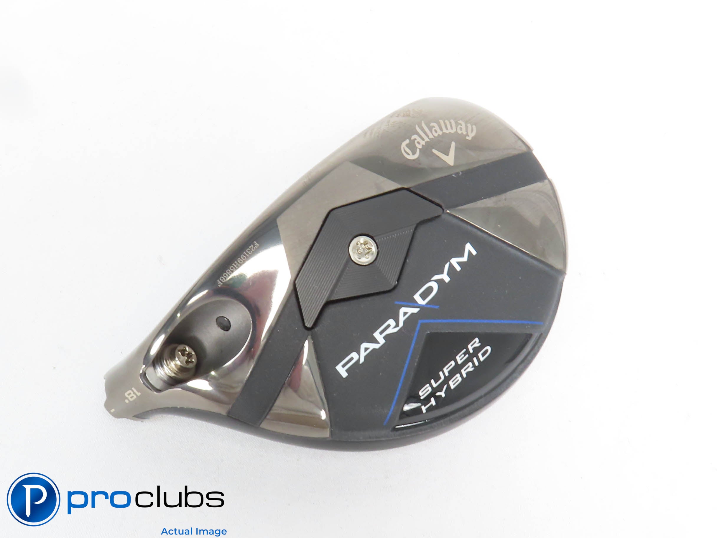 Left Hand Callaway PARADYM Super Hybrid 18* 3 Hybrid - Head Only - L/H - 429426