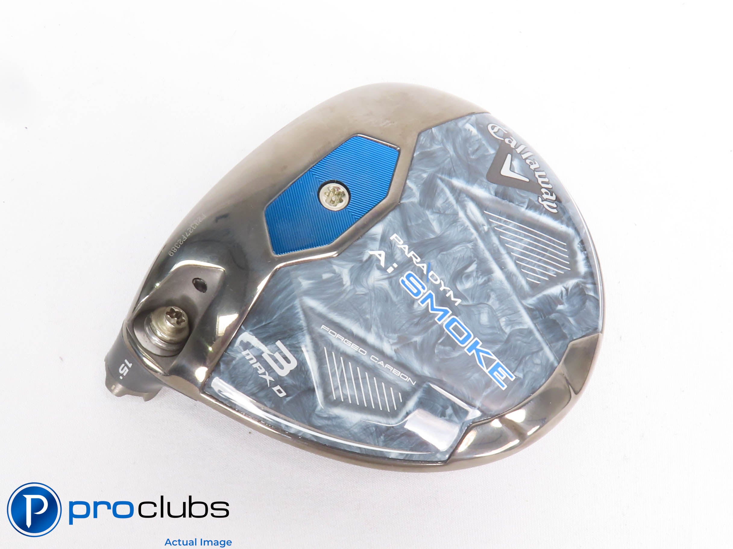 Left Handed Callaway PARADYM Ai Smoke MAX D 15* 3 Wood - Head Only - L/H #429191