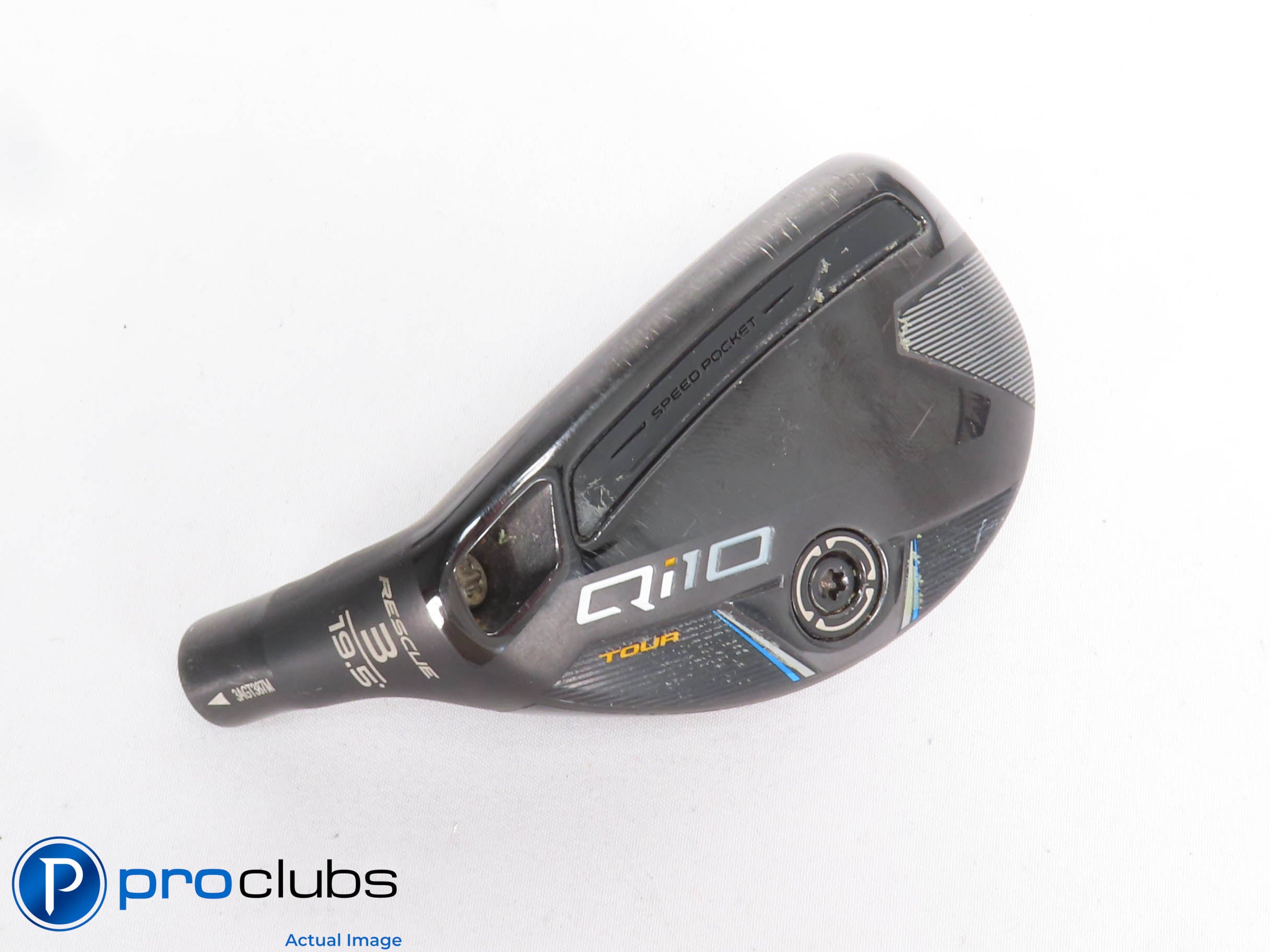 Left Hand TaylorMade Qi10 Tour Rescue 19.5* 3 Hybrid - Head Only - L/H - 429396