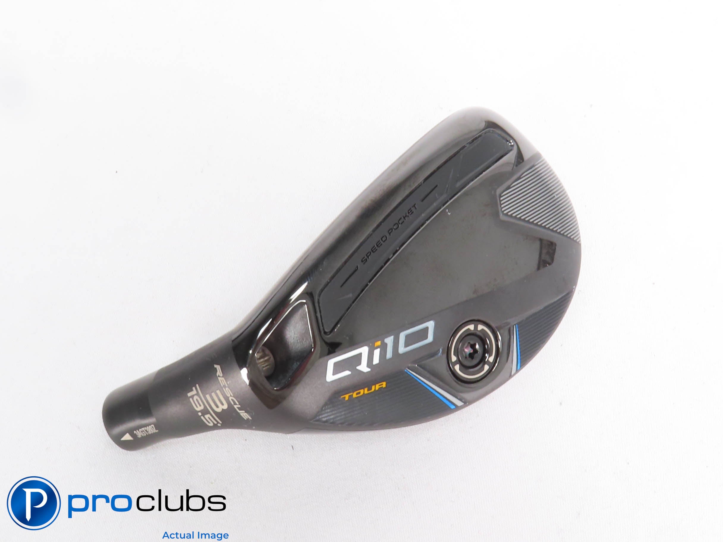 Left Hand TaylorMade Qi10 Tour Rescue 19.5* 3 Hybrid - Head Only - L/H - 429401