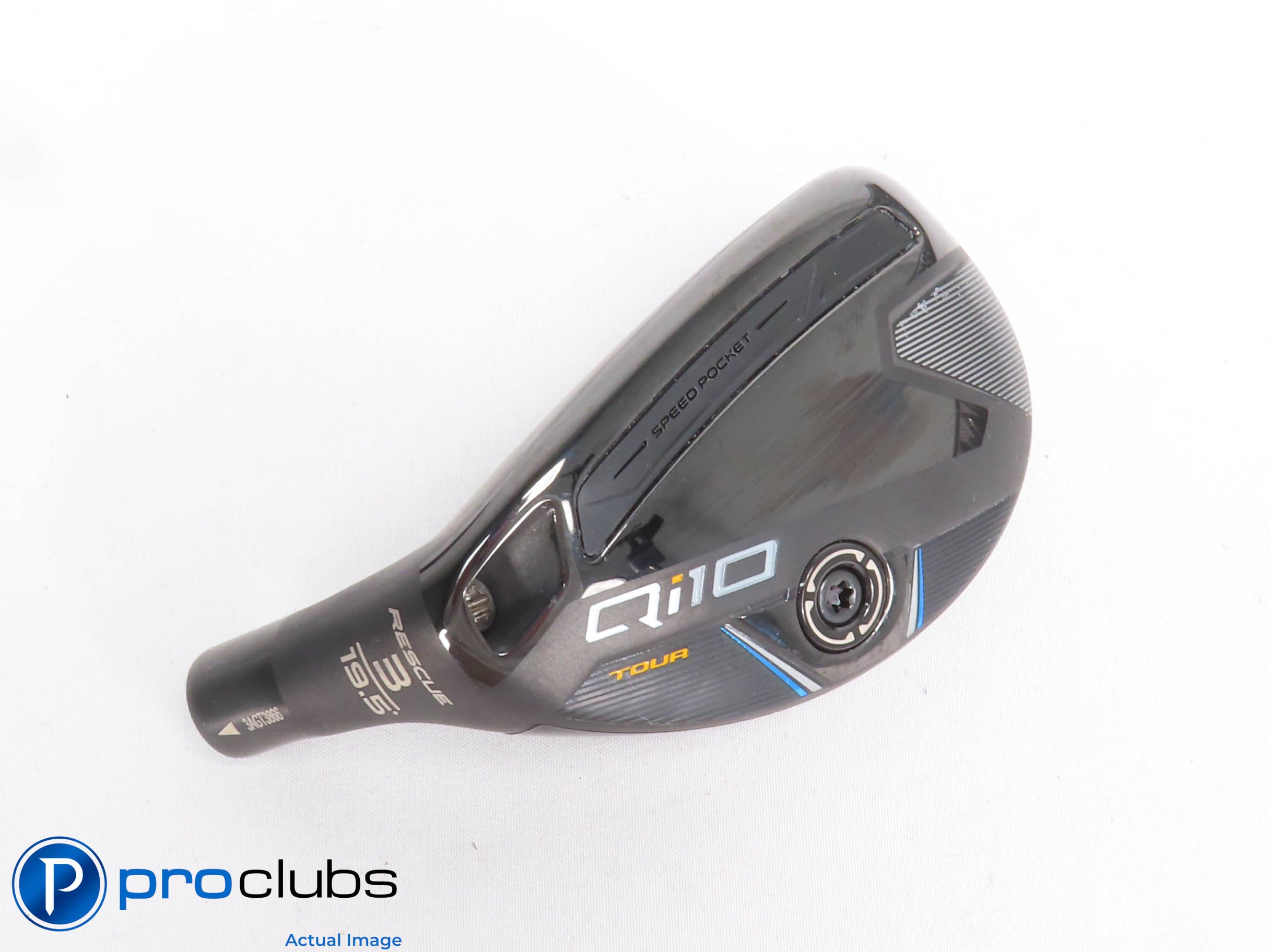 Left Hand TaylorMade Qi10 Tour Rescue 19.5* 3 Hybrid - Head Only - L/H - 429398