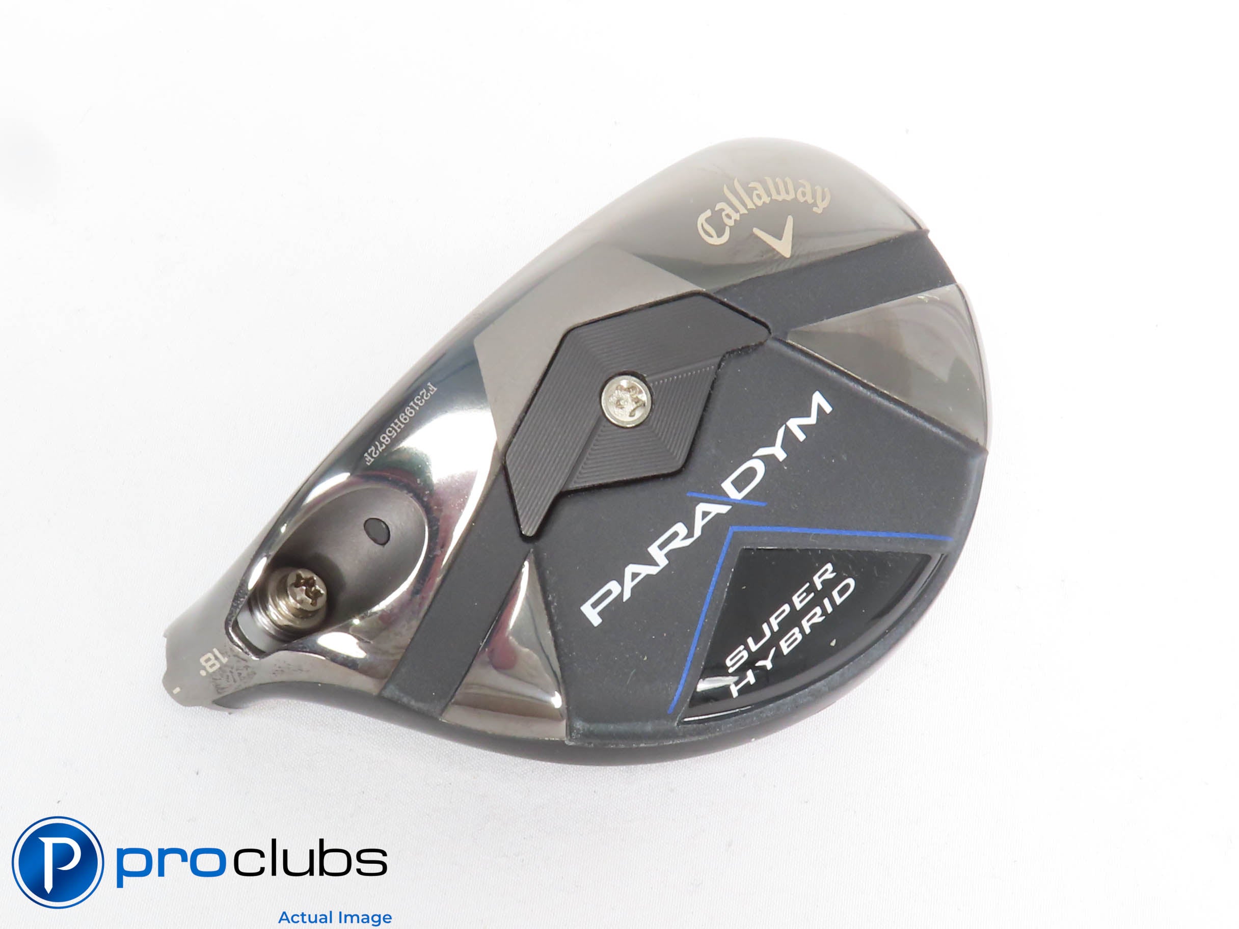 Left Hand Callaway PARADYM Super Hybrid 18* 3 Hybrid - Head Only - L/H - 429427