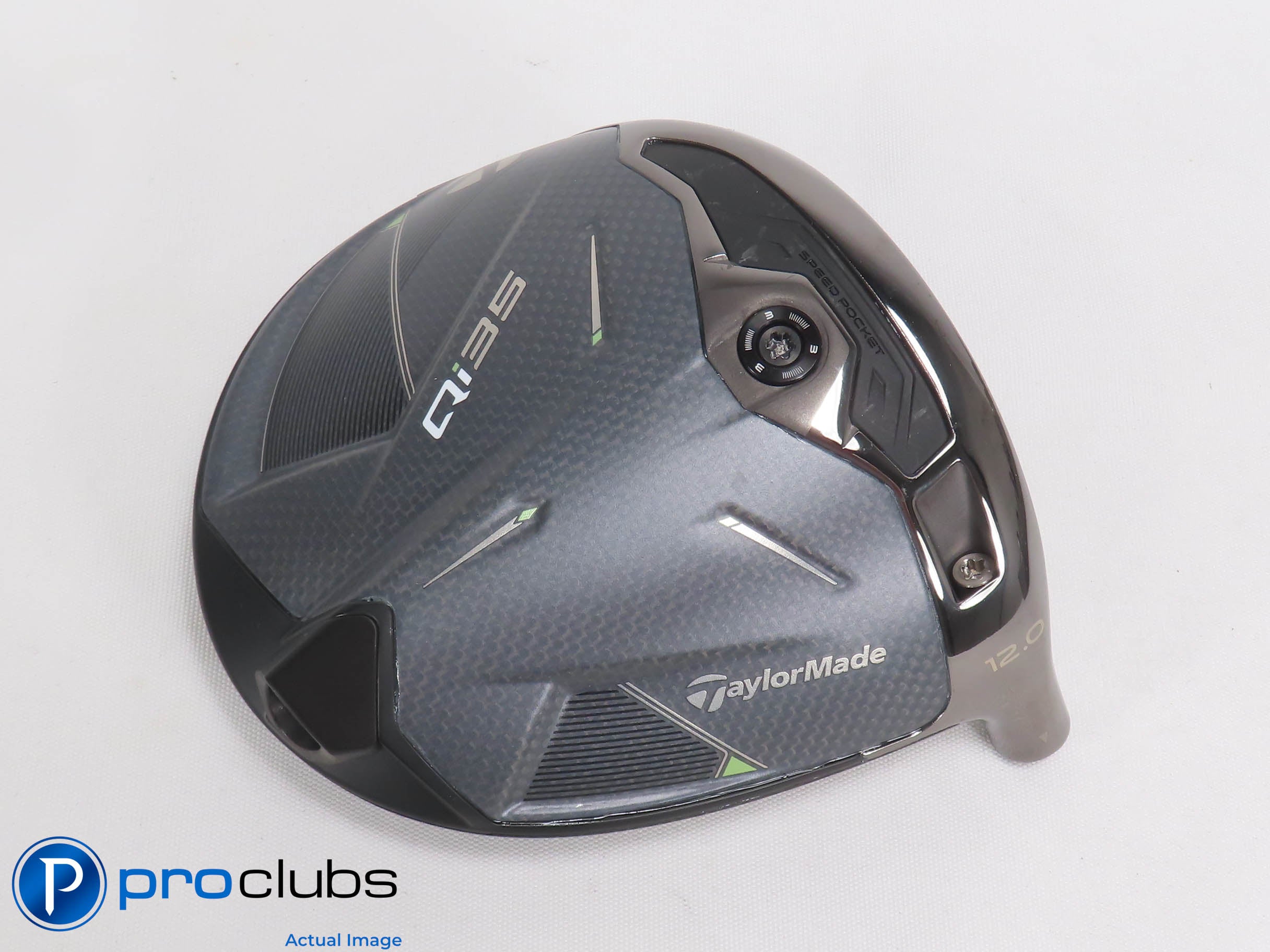 Nice TaylorMade Qi35 12* Driver HEAD ONLY 471368