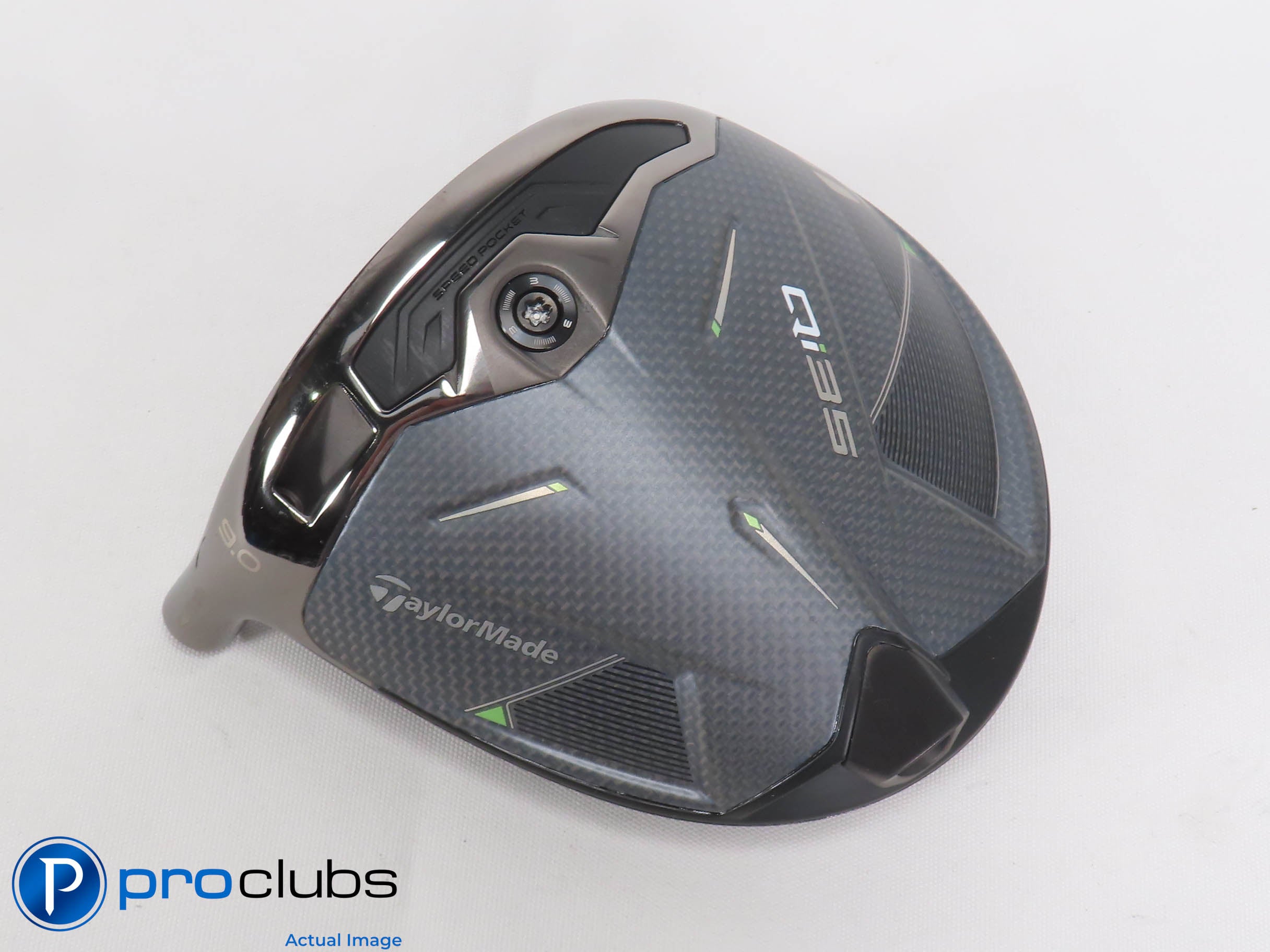 Nice Left Handed TaylorMade Qi35 9* Driver HEAD ONLY 471516