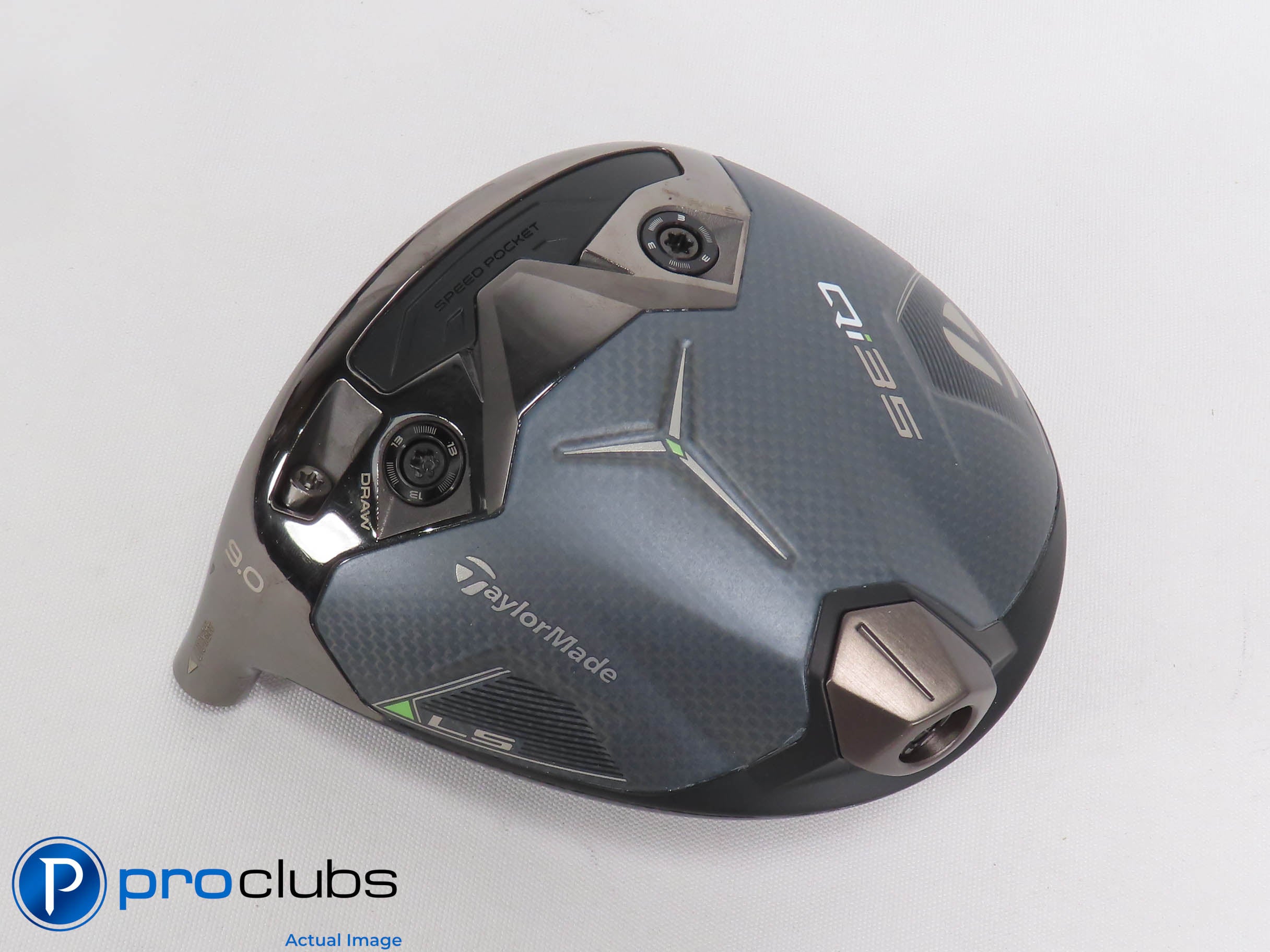 Nice Left Handed TaylorMade Qi35 LS 9* Driver HEAD ONLY 471521