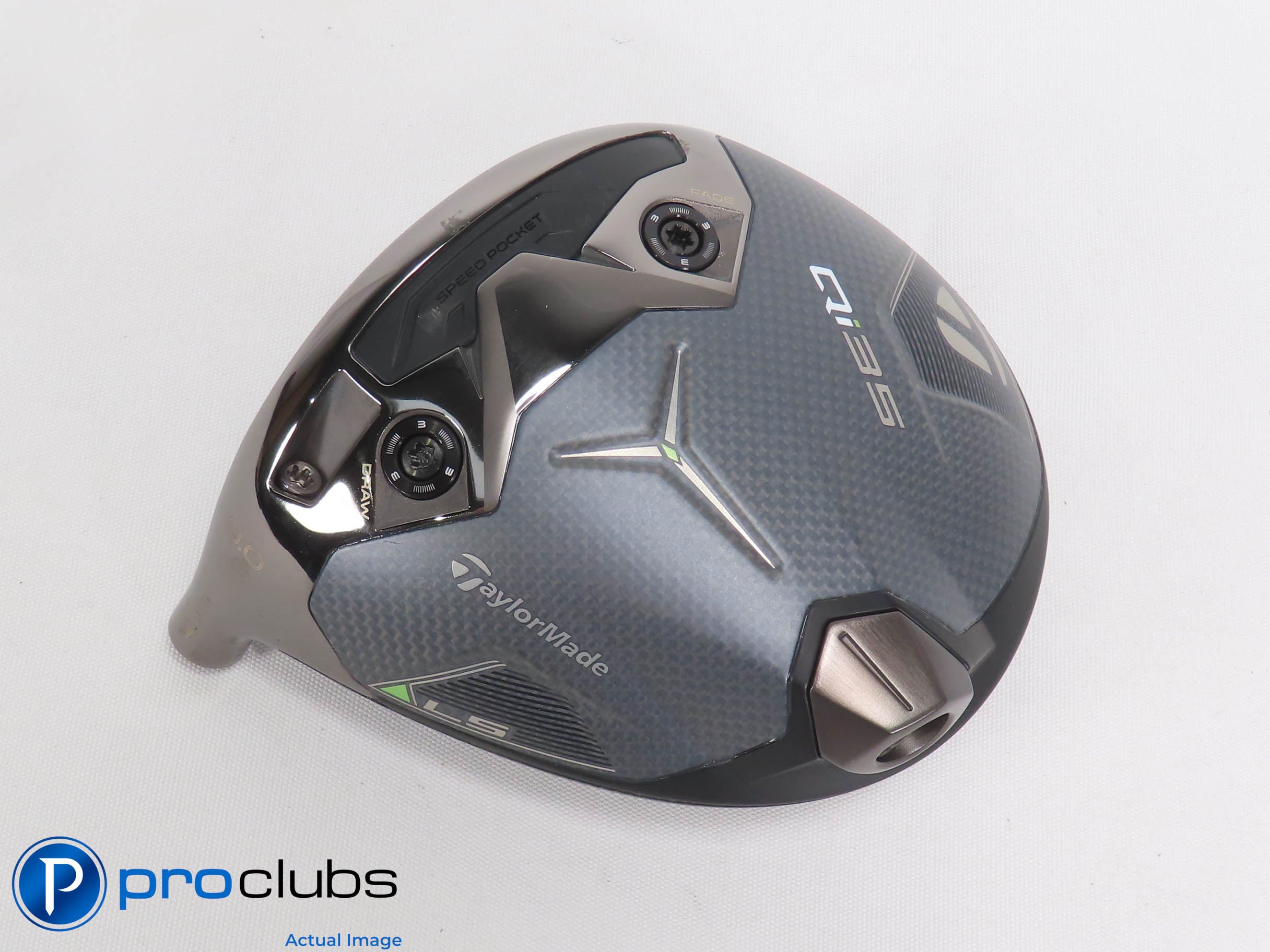 Nice Left Handed TaylorMade Qi35 LS 9* Driver HEAD ONLY 471384