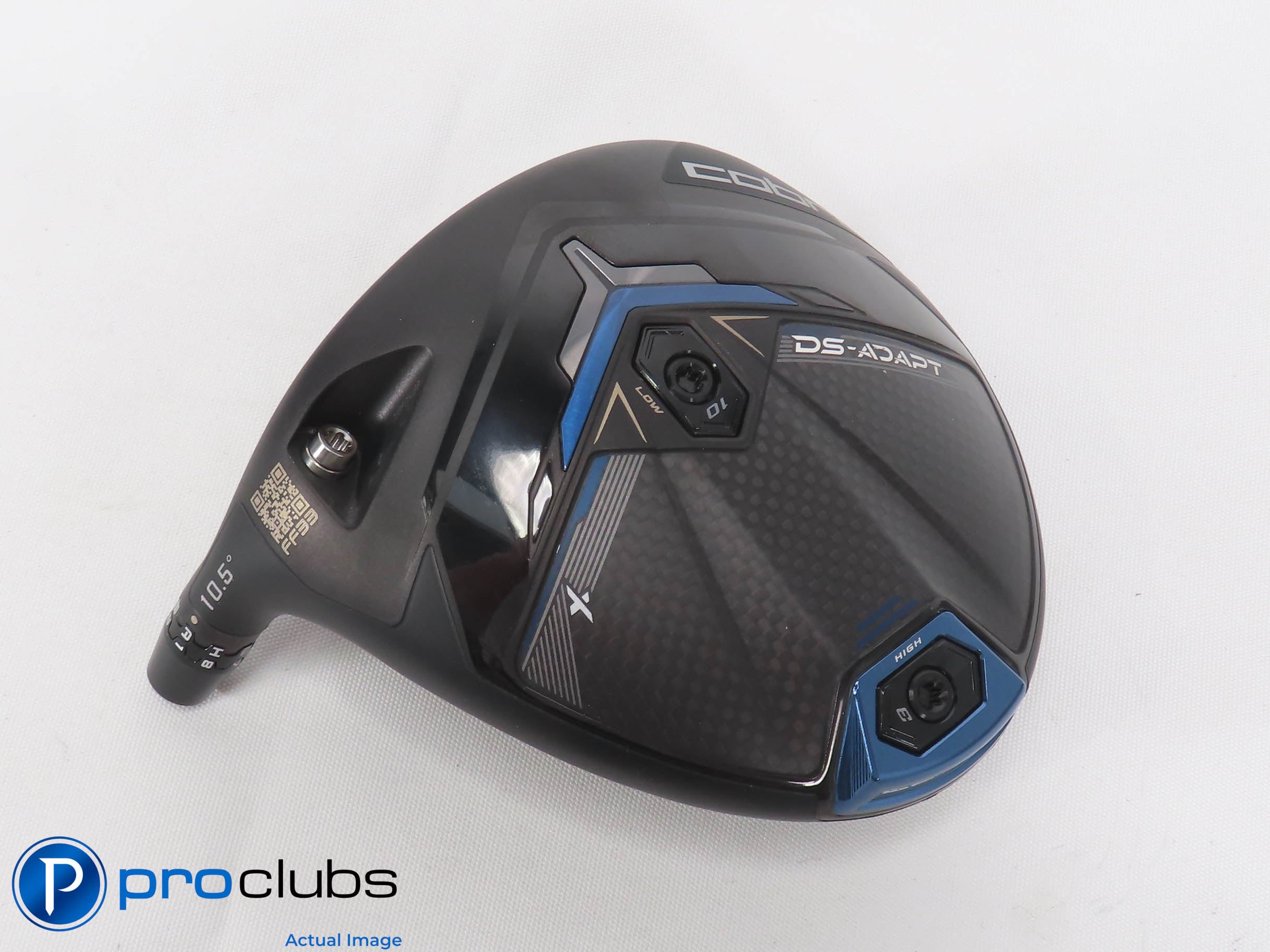 Nice Left Handed Cobra DS-ADAPT X 10.5* Driver HEAD ONLY w/Adapter 471480