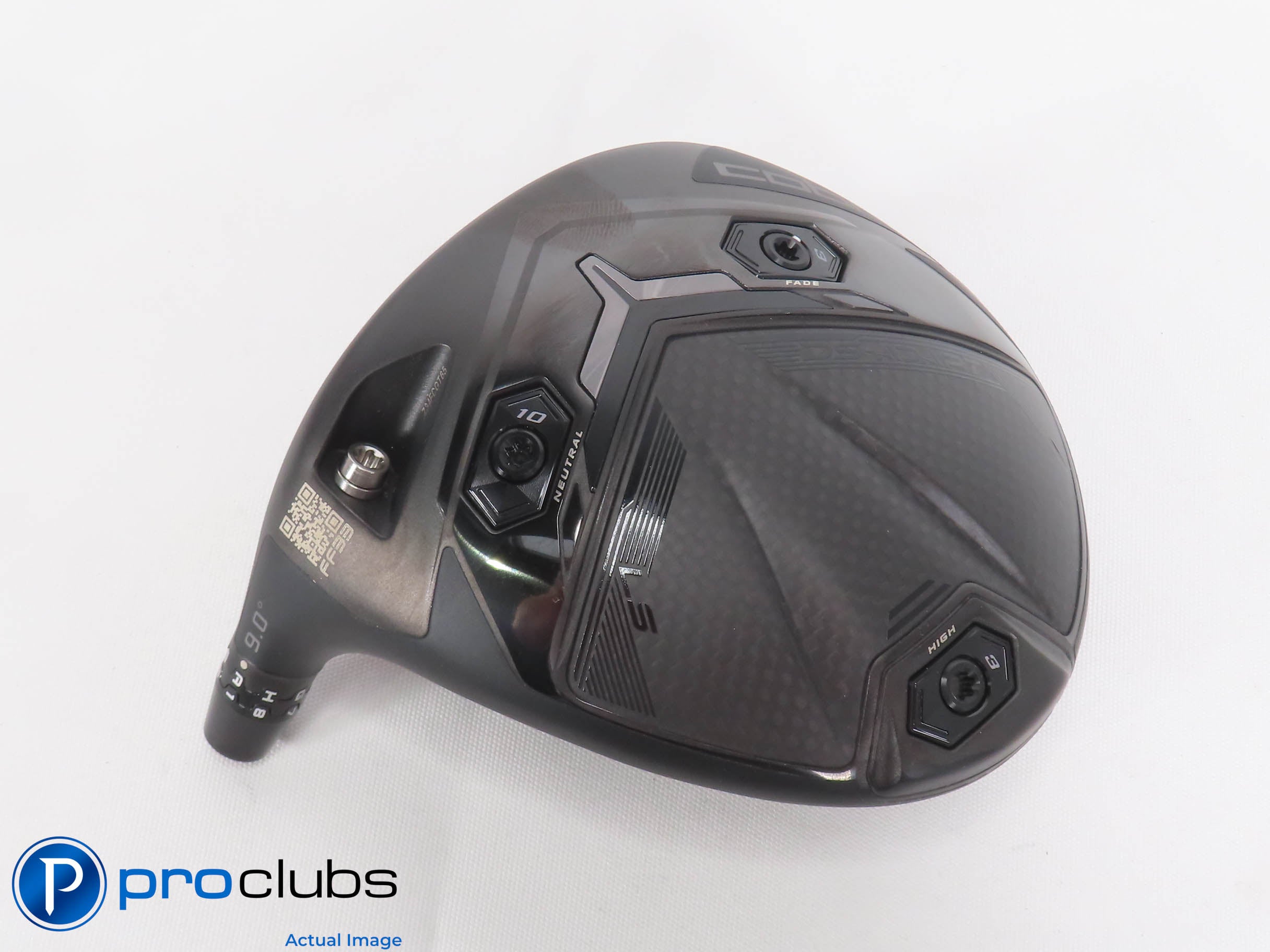 Nice Left Handed Cobra DS-ADAPT LS 9* Driver HEAD ONLY w/Adapter 471635