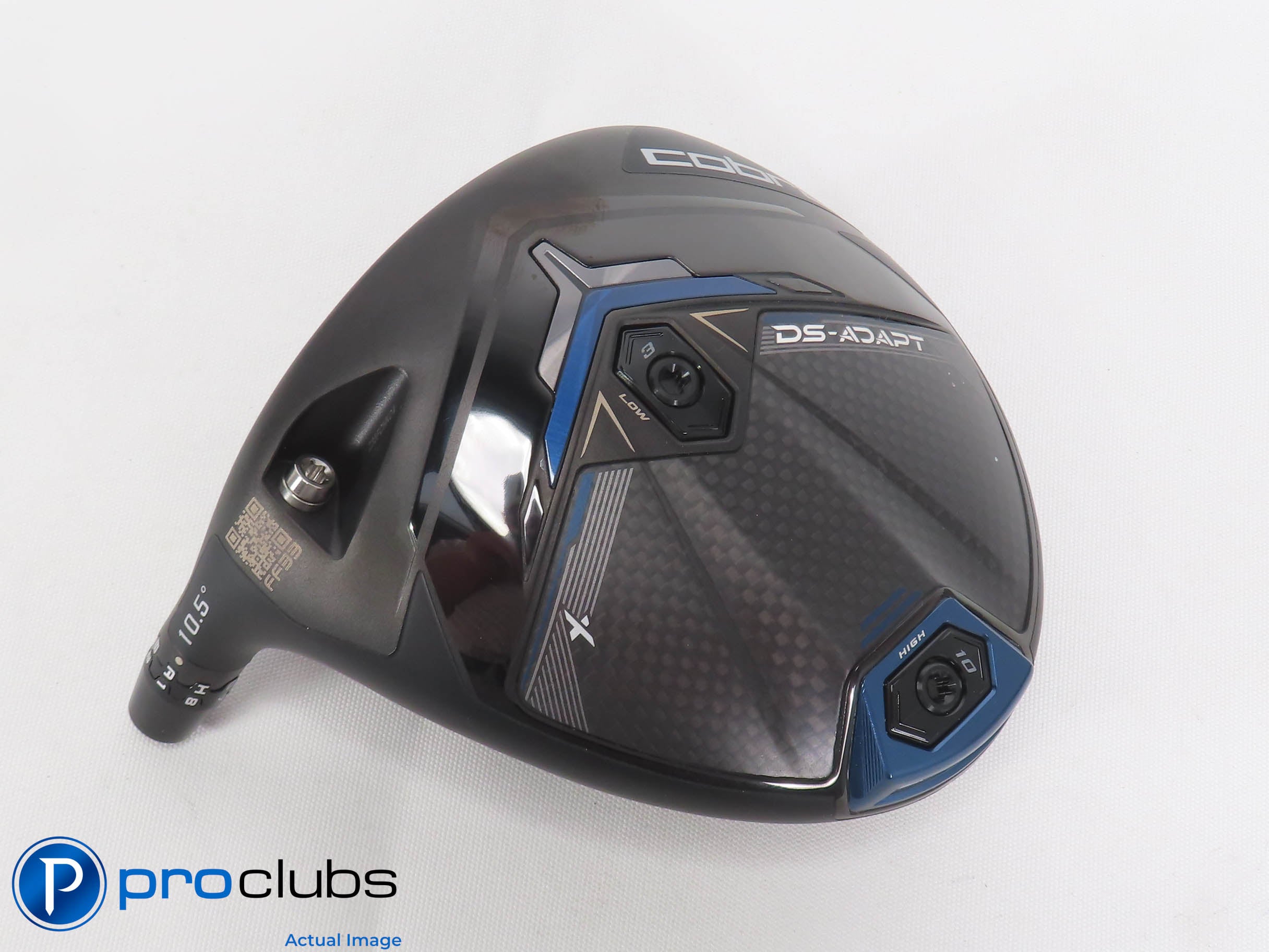 Nice Left Handed Cobra DS-ADAPT X 10.5* Driver HEAD ONLY w/Adapter 471650