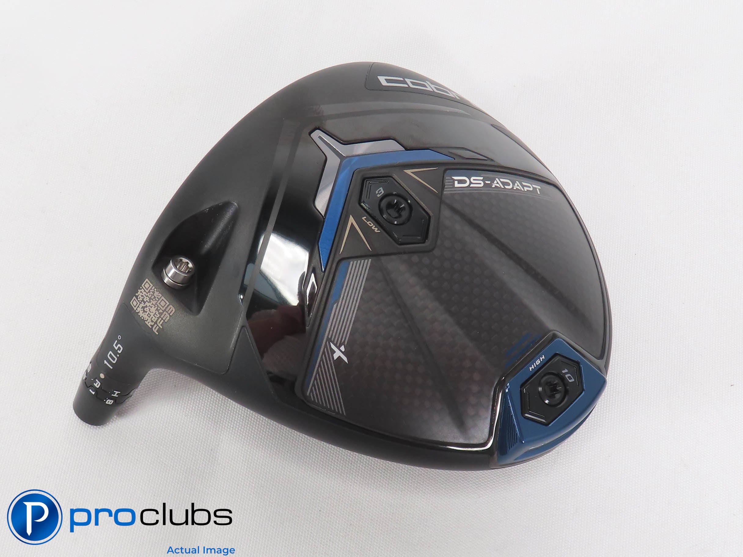 Nice Left Handed Cobra DS-ADAPT X 10.5* Driver HEAD ONLY w/Adapter 471654