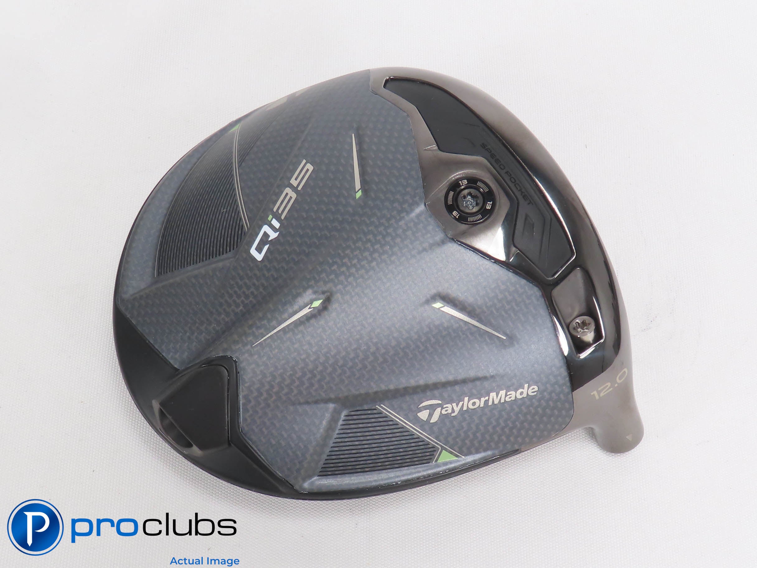 Nice TaylorMade Qi35 12* Driver HEAD ONLY 471374