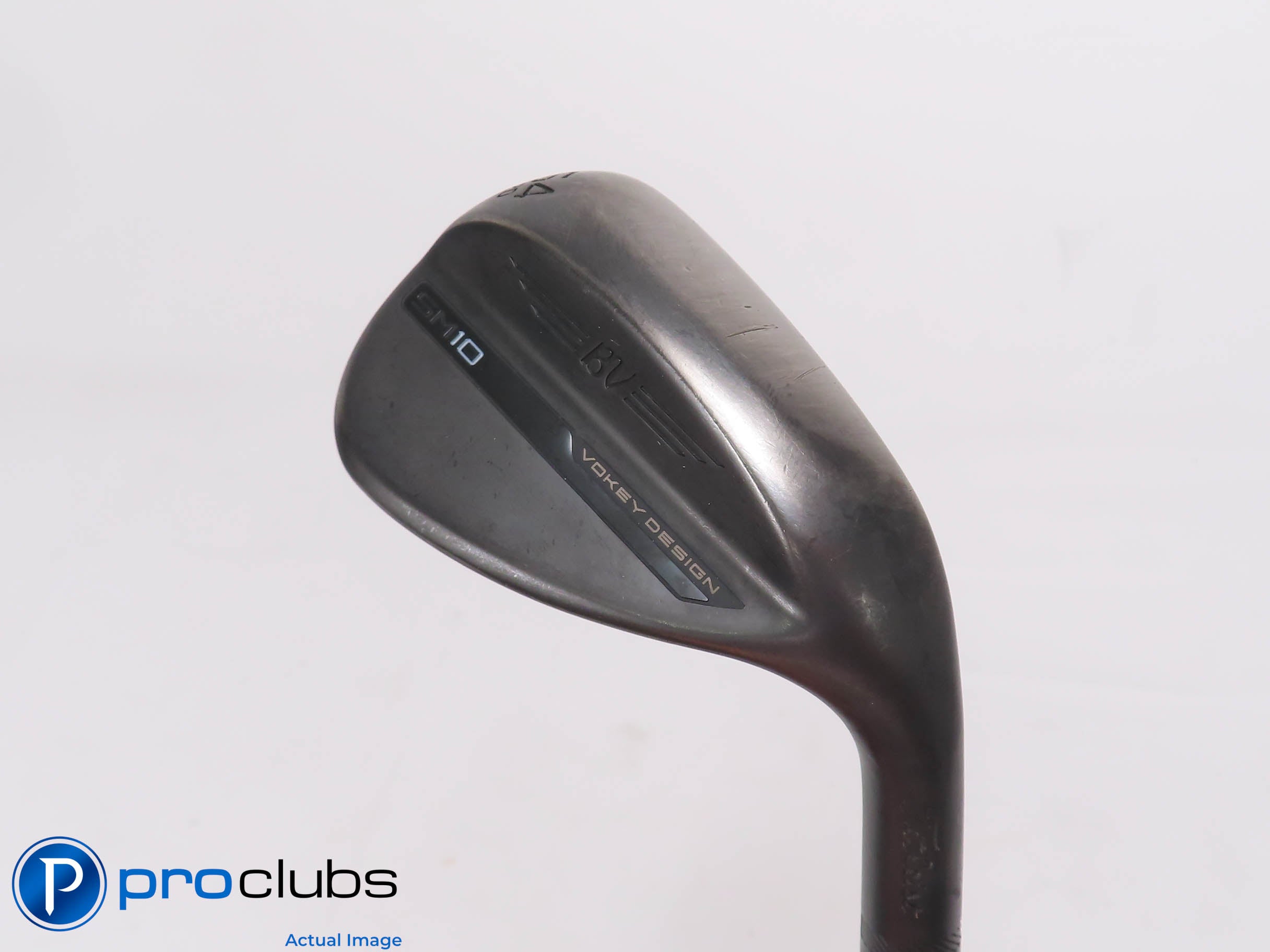 Titleist Vokey SM10 Jet Black D-Grind 54*(12*) Wedge - DG Onyx X-Flex - 471029