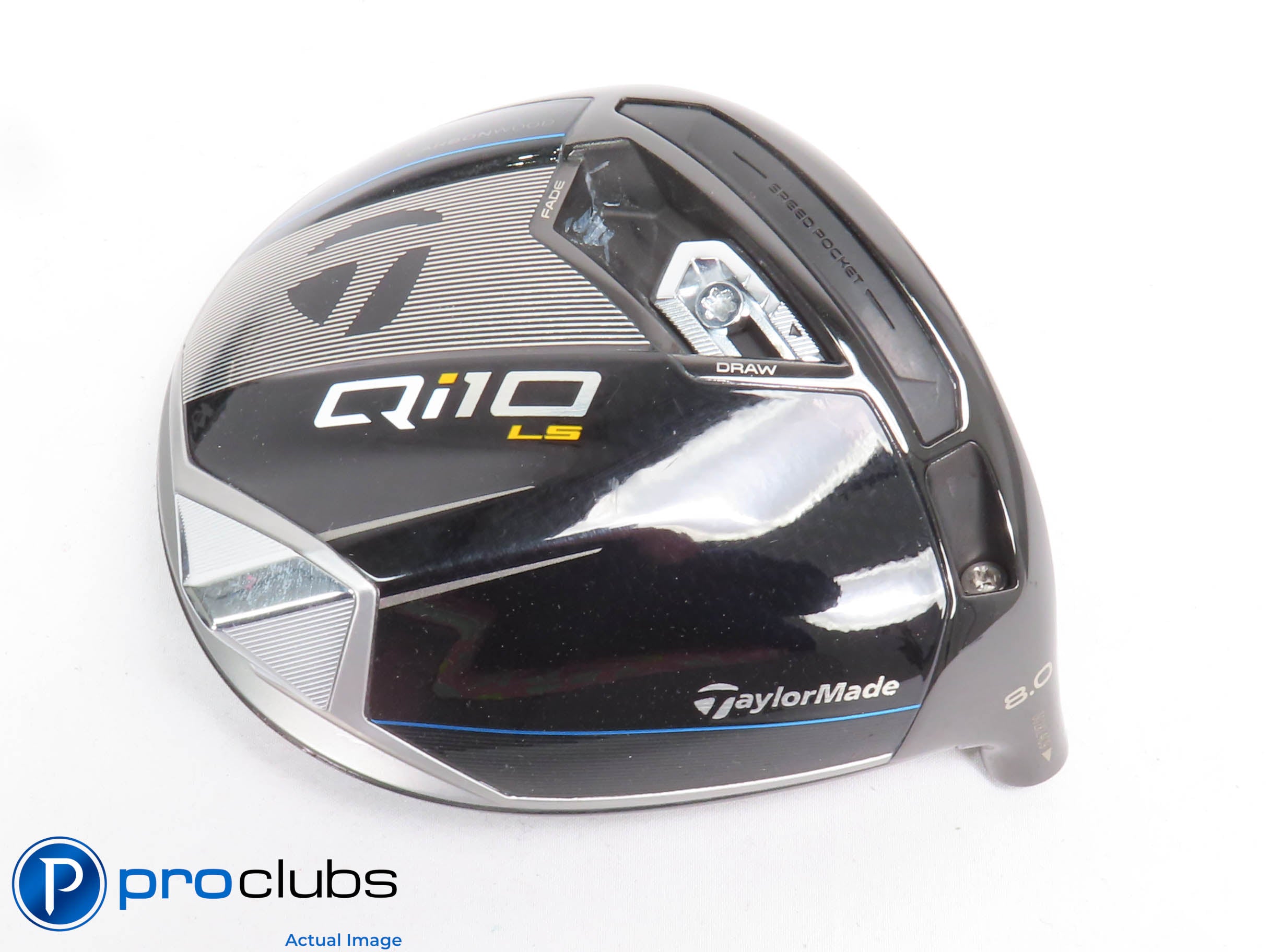 Nice! TaylorMade Qi10 LS 8* Driver - Head Only - R/H - 428342