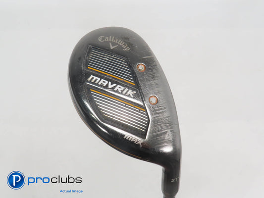 Callaway MAVRIK MAX 21* 4 HYBRID - Graphite Design TourAD 65 Regular Flex 383402