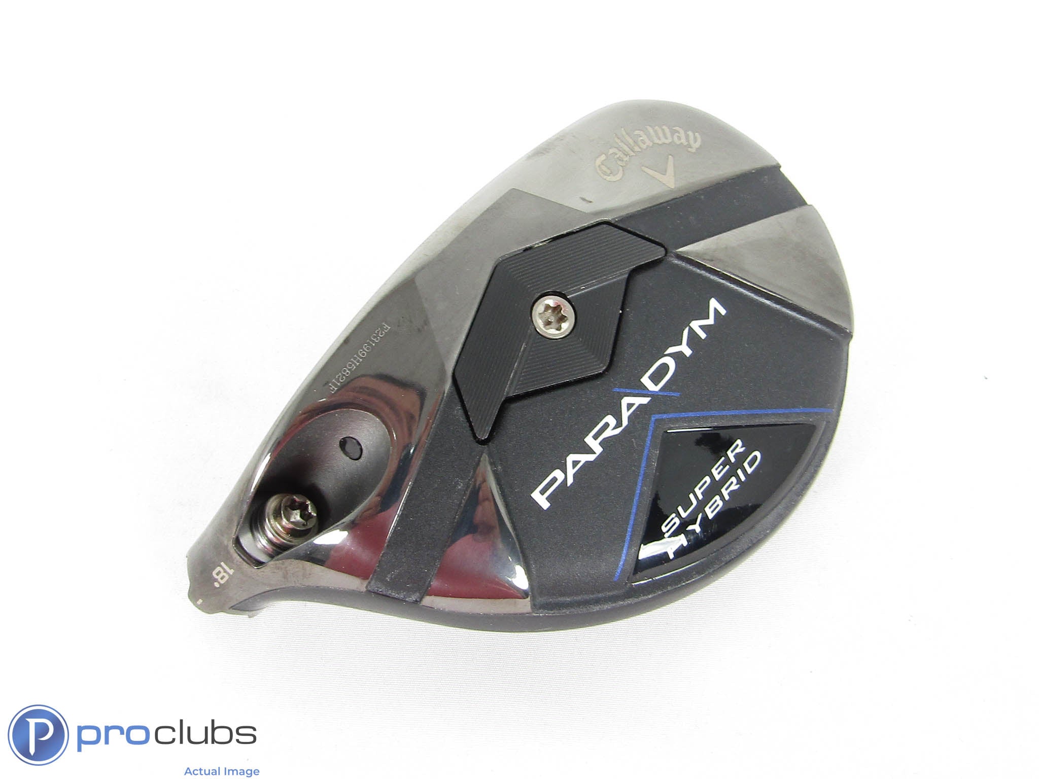 Left Handed! Callaway Paradym Super Hybrid 18* 3 Hybrid - Head Only - 429431