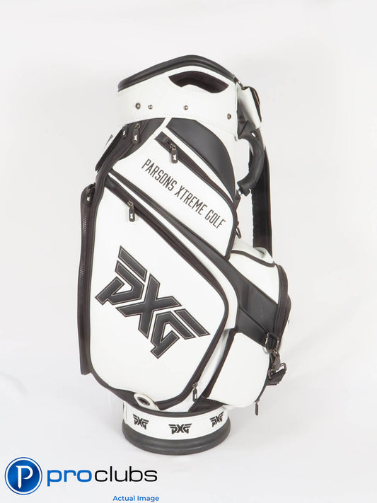 Nice! PXG White Staff Bag w/ Rain Hood - 430340