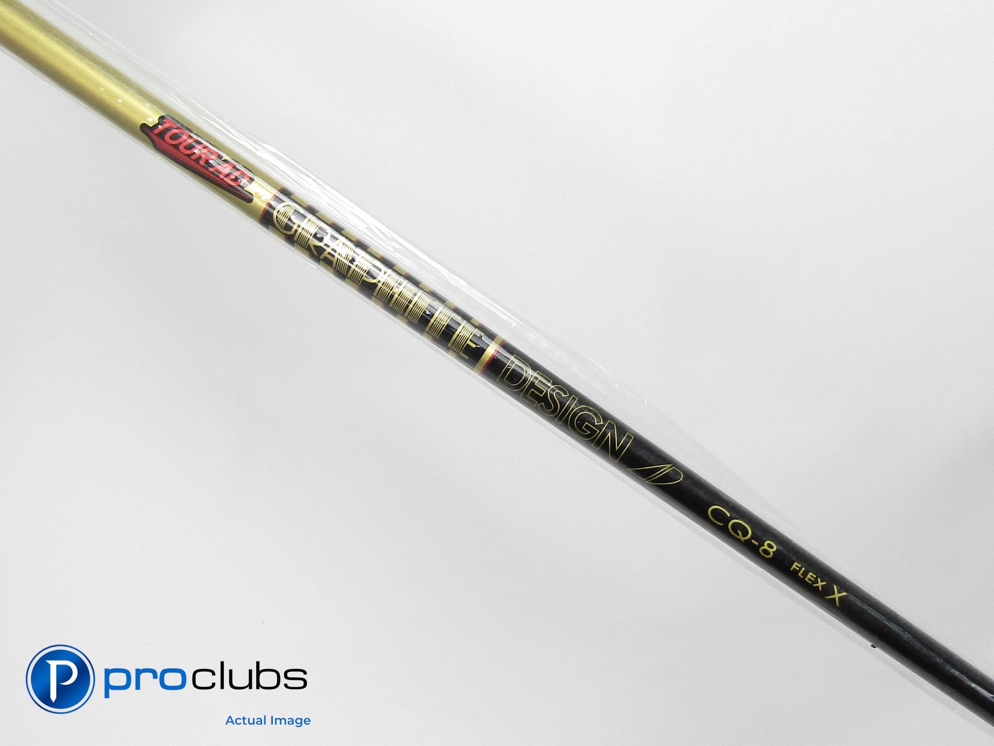 New! Graphite Design Tour AD CQ 8 X-Flex Driver / Wood Shaft .335" Tip #472560