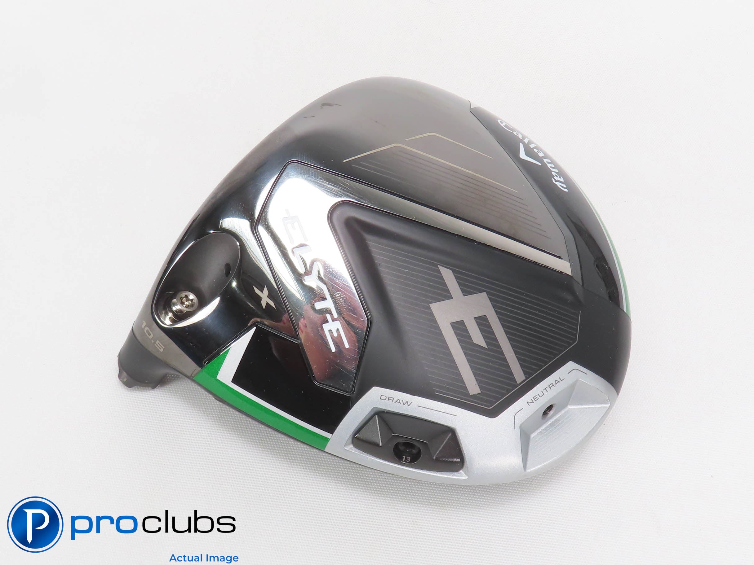 Nice! Left Handed Callaway ELYTE X 10.5* Driver - Head Only - L/H - 471796
