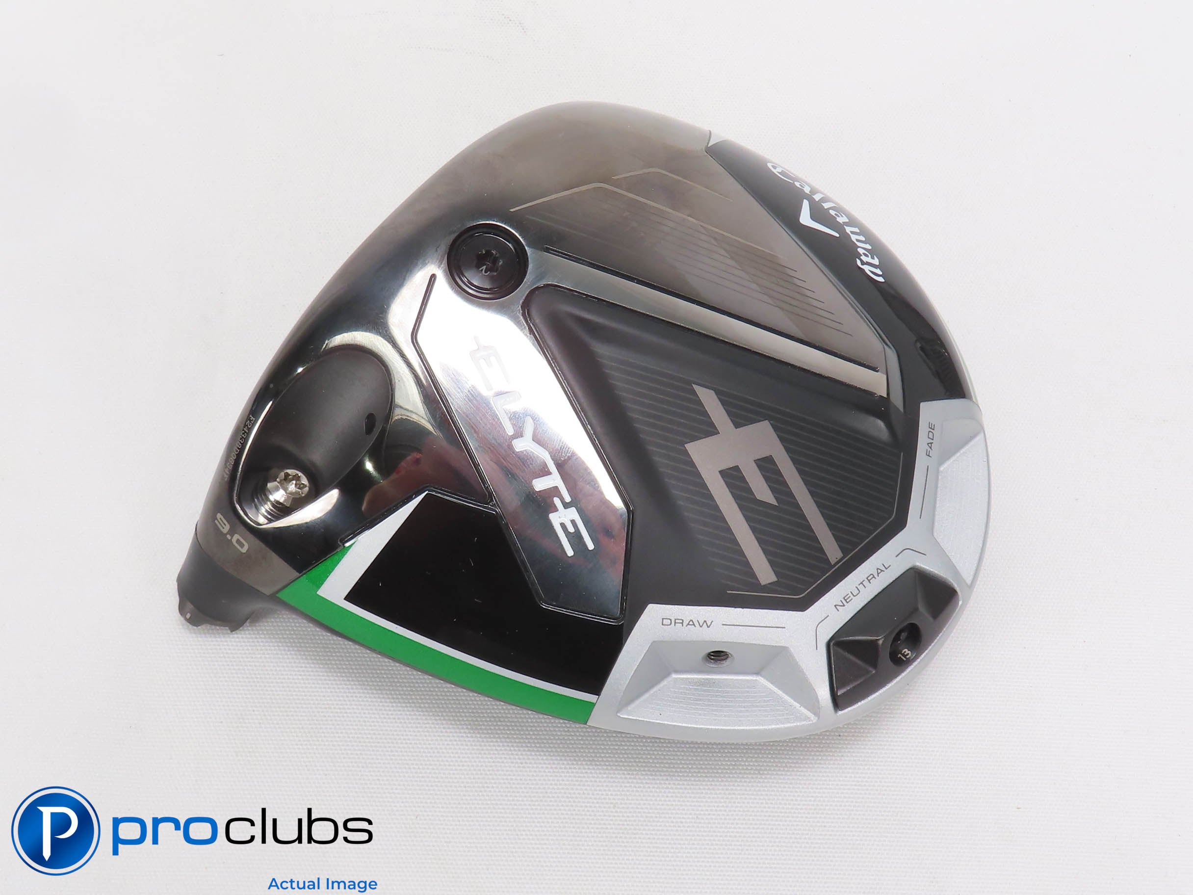 Mint! Left Handed Callaway ELYTE 9* Driver - Head Only - L/H - 472882