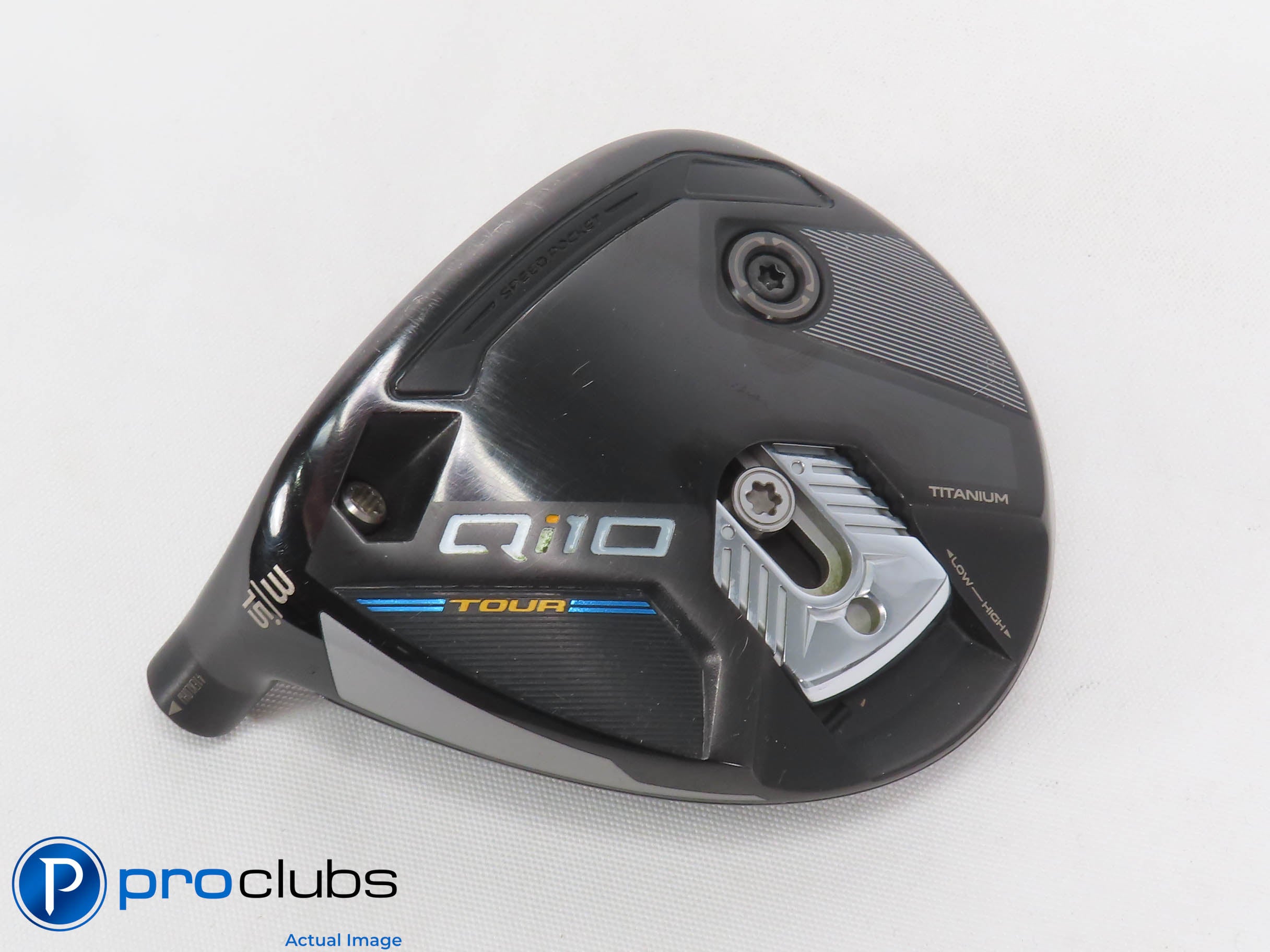 Left Handed TaylorMade Qi10 Tour 15* 3 Wood - Head Only - L/H - 472180