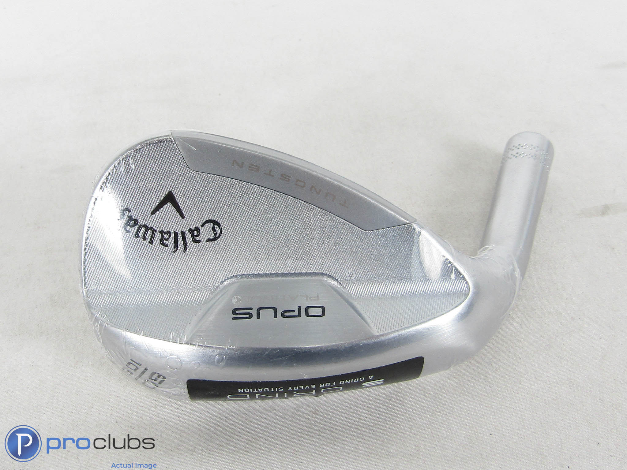 New Left Handed! Callaway Opus Platinum 60*(10) S-Grind -Head Only Wedge-469779
