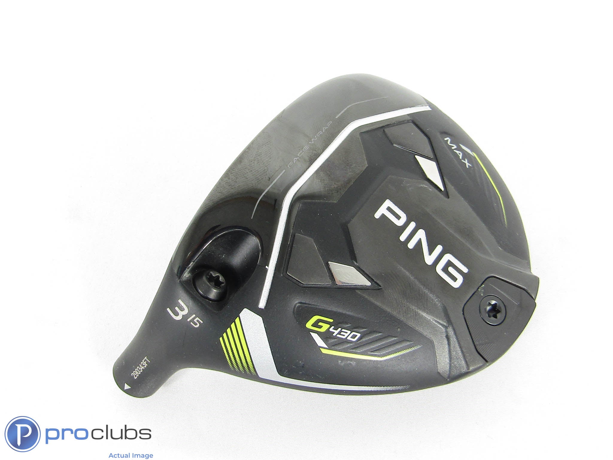 Left Handed! Ping G430 MAX 15* 3 Wood - Head Only - 429664