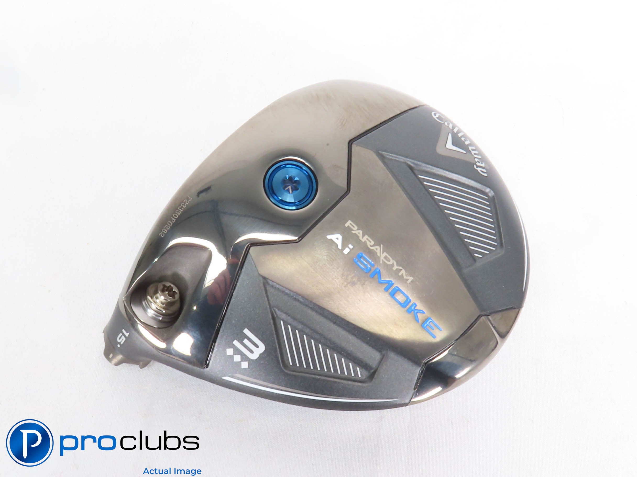 Mint! Left Handed Callaway PARADYM Ai Smoke Triple Diamond 15* 3 Wood - 430227