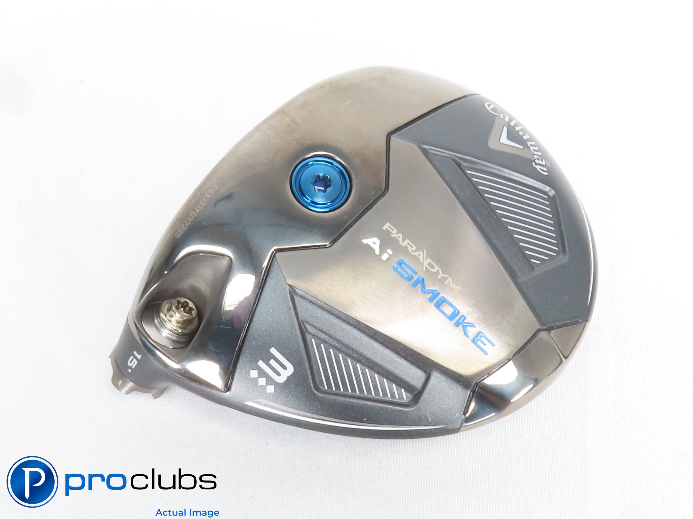 Mint! Left Handed Callaway PARADYM Ai Smoke Triple Diamond 15* 3 Wood - 430625