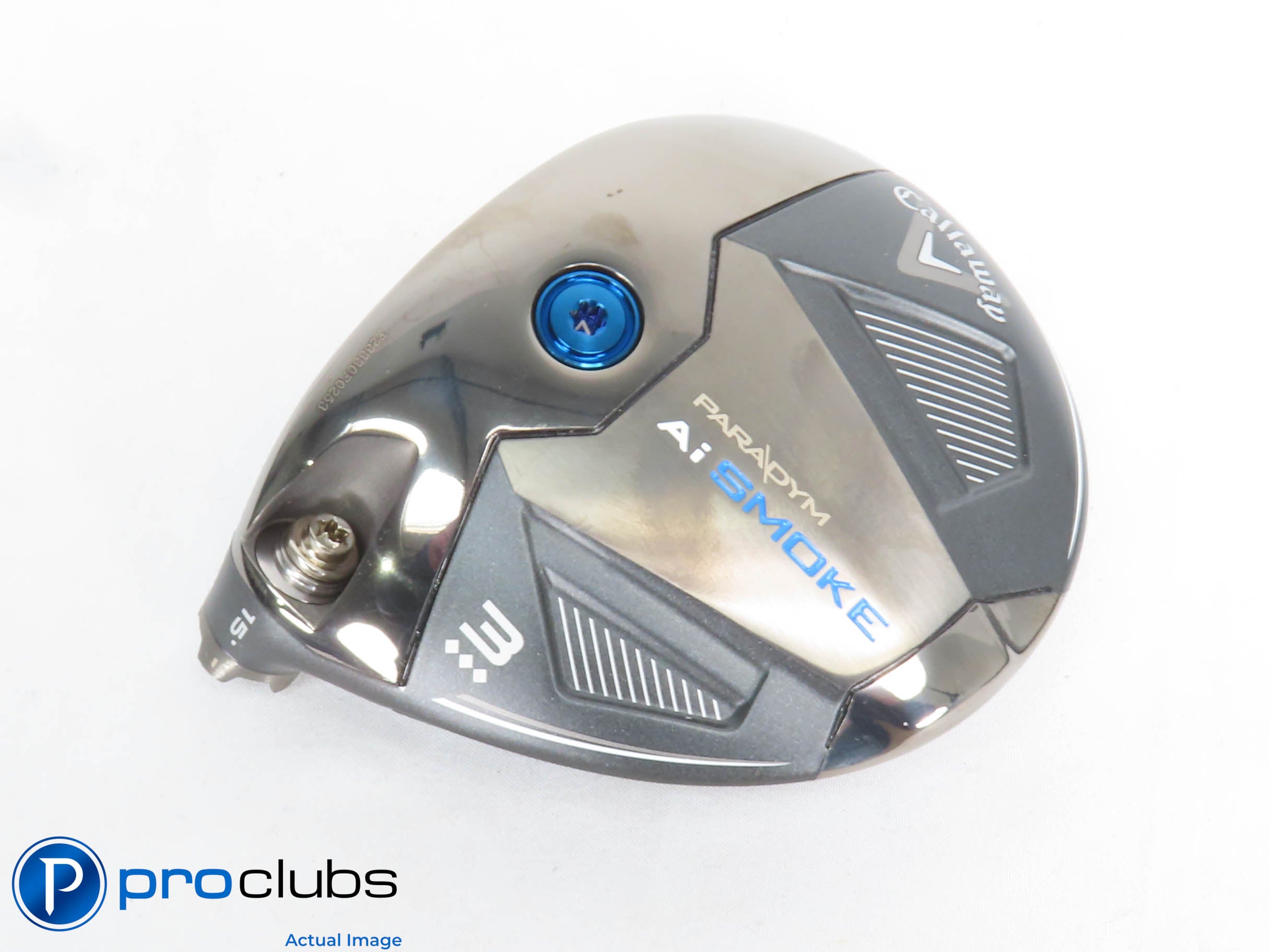 Mint! Left Handed Callaway PARADYM Ai Smoke Triple Diamond 15* 3 Wood - 430107